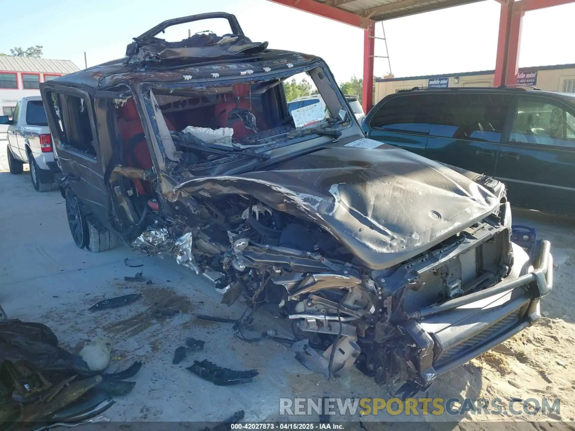 6 Photograph of a damaged car W1NYC7HJ4MX392812 MERCEDES-BENZ AMG G 63 2021