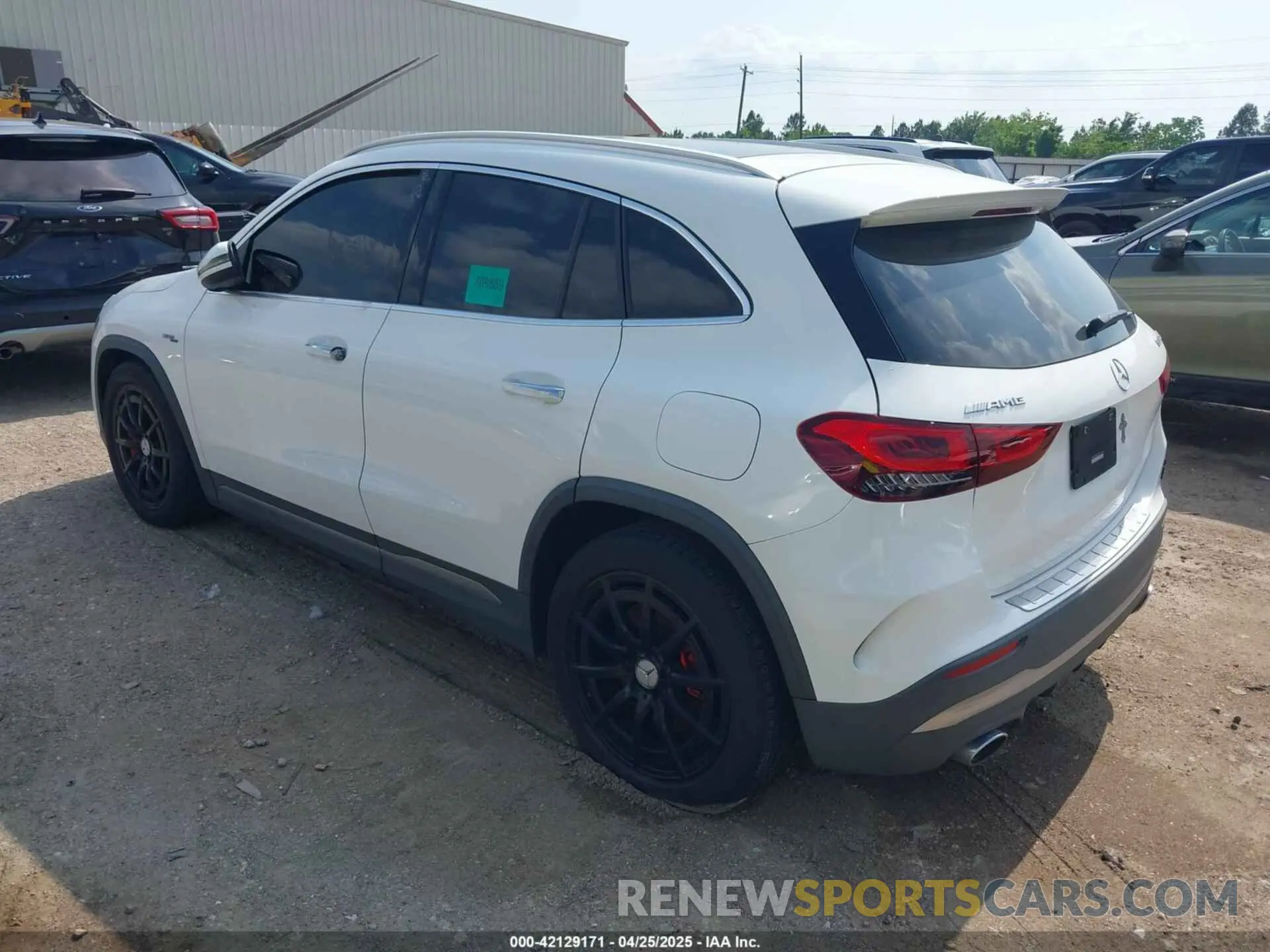 3 Photograph of a damaged car W1N4N5BB3MJ134251 MERCEDES-BENZ AMG GLA 35 2021