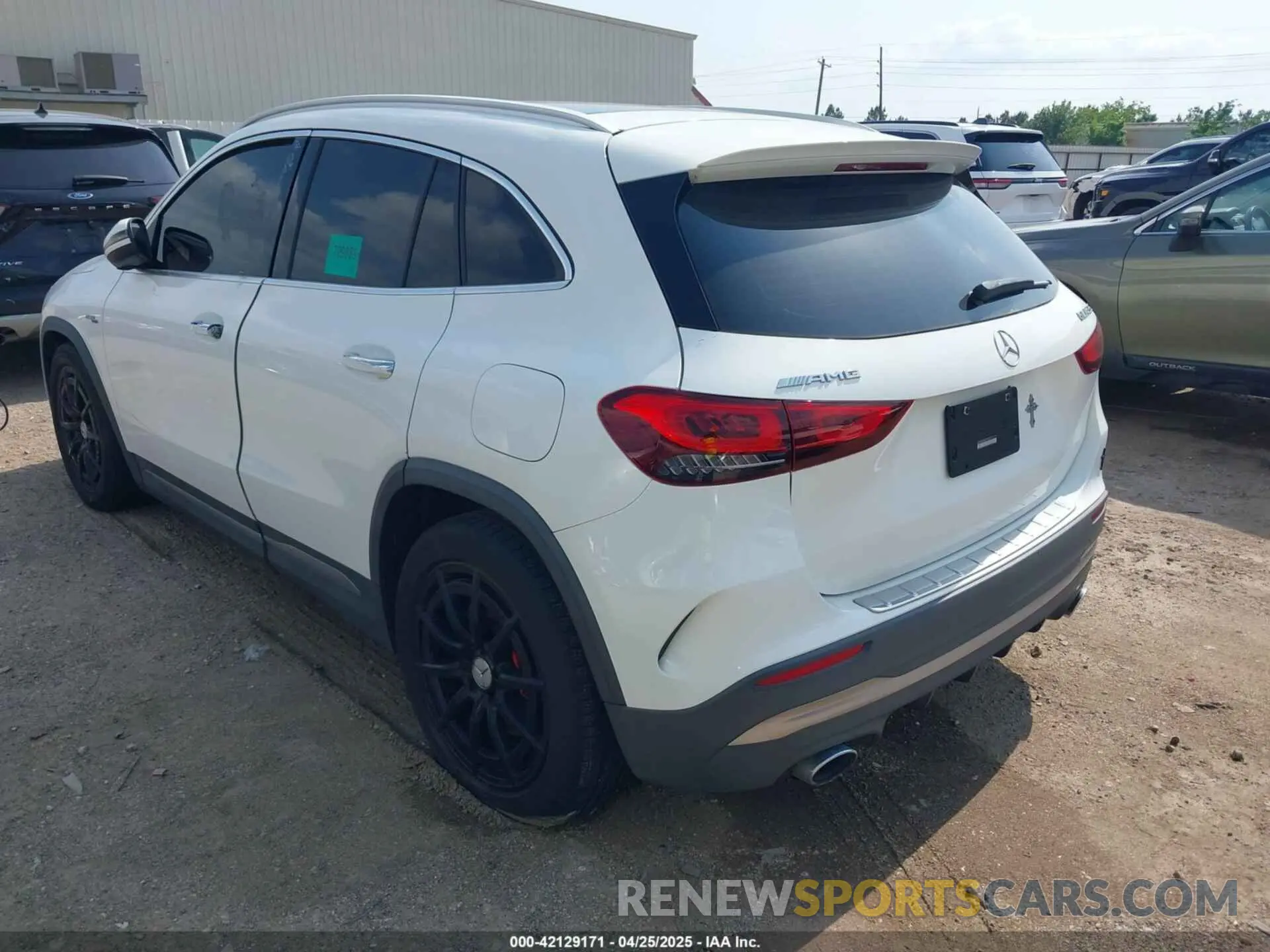 6 Photograph of a damaged car W1N4N5BB3MJ134251 MERCEDES-BENZ AMG GLA 35 2021