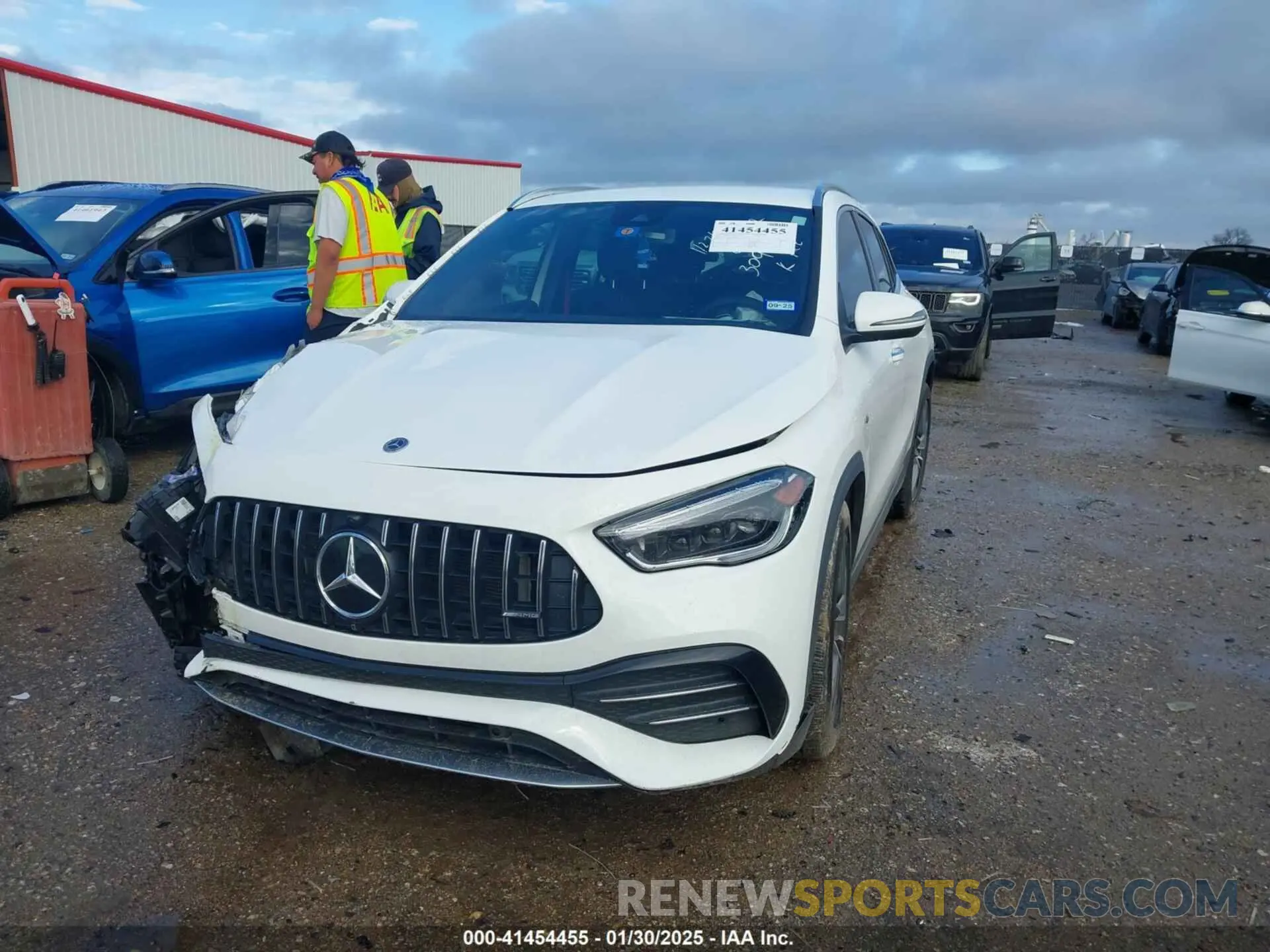 2 Photograph of a damaged car W1N4N5BB1PJ451918 MERCEDES-BENZ AMG GLA 35 2023