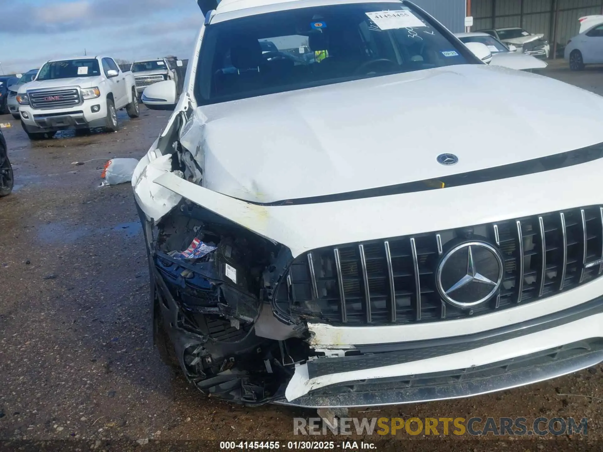 6 Photograph of a damaged car W1N4N5BB1PJ451918 MERCEDES-BENZ AMG GLA 35 2023