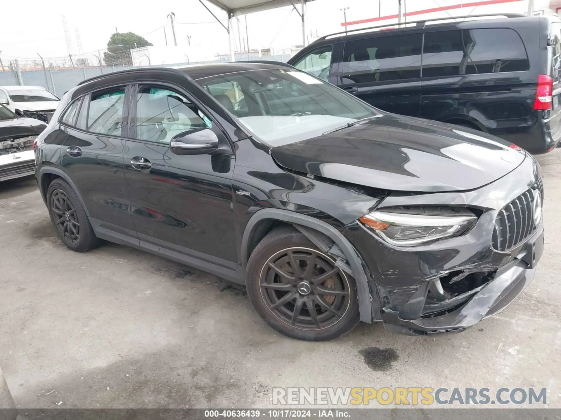 1 Photograph of a damaged car W1N4N5BBXPJ464652 MERCEDES-BENZ AMG GLA 35 2023
