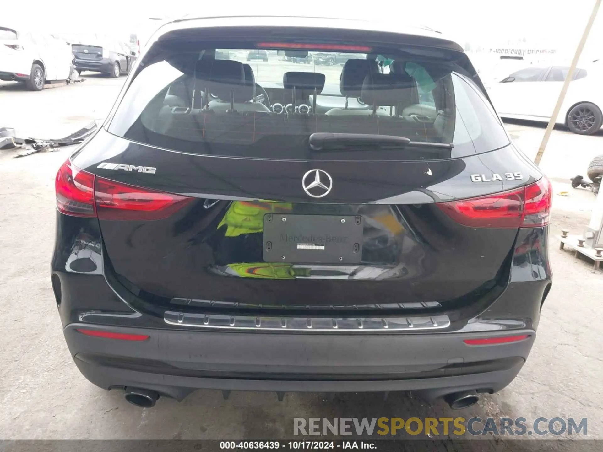 16 Photograph of a damaged car W1N4N5BBXPJ464652 MERCEDES-BENZ AMG GLA 35 2023