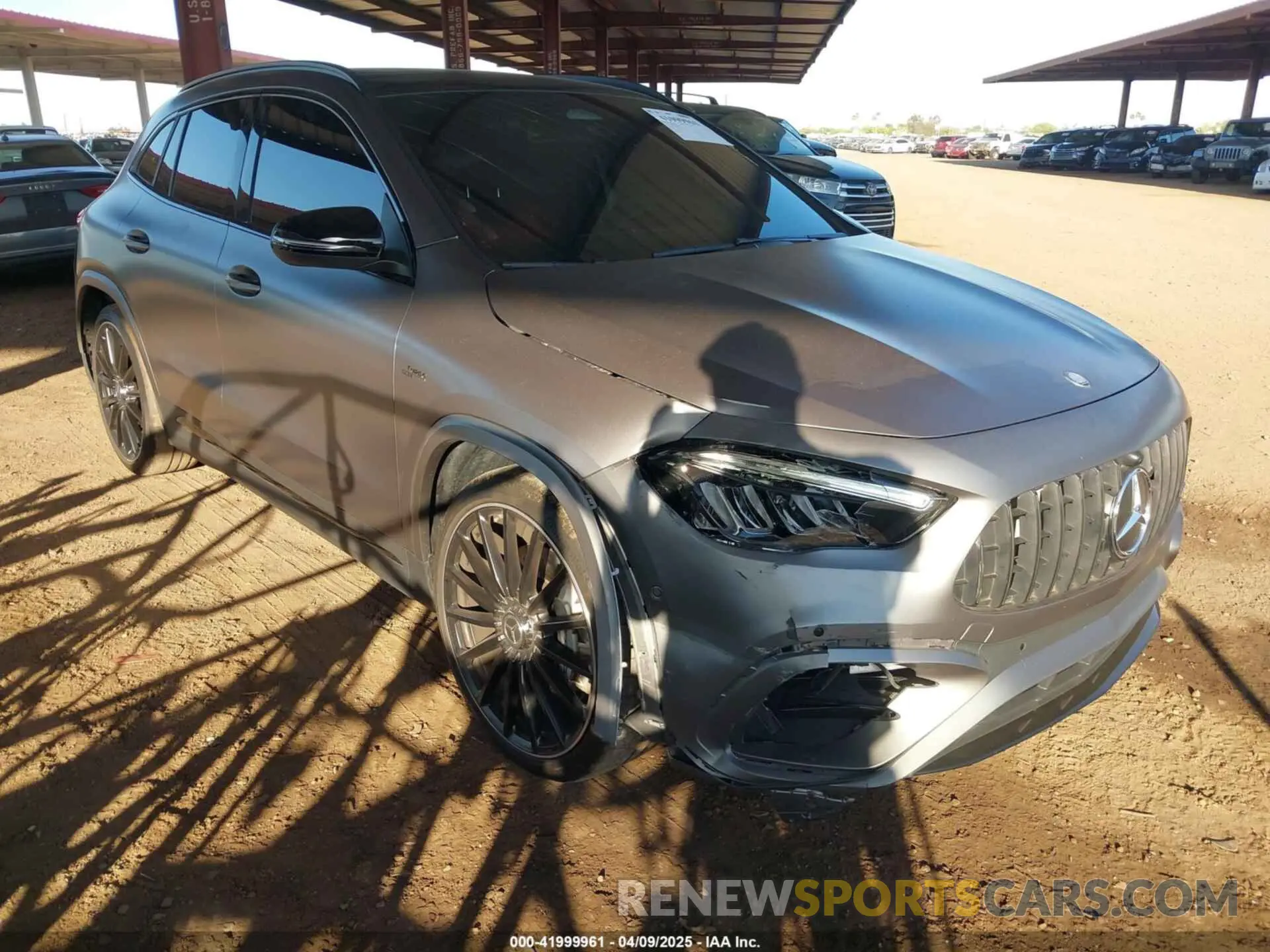 1 Photograph of a damaged car W1N4N5BB9RJ618030 MERCEDES-BENZ AMG GLA 35 2024