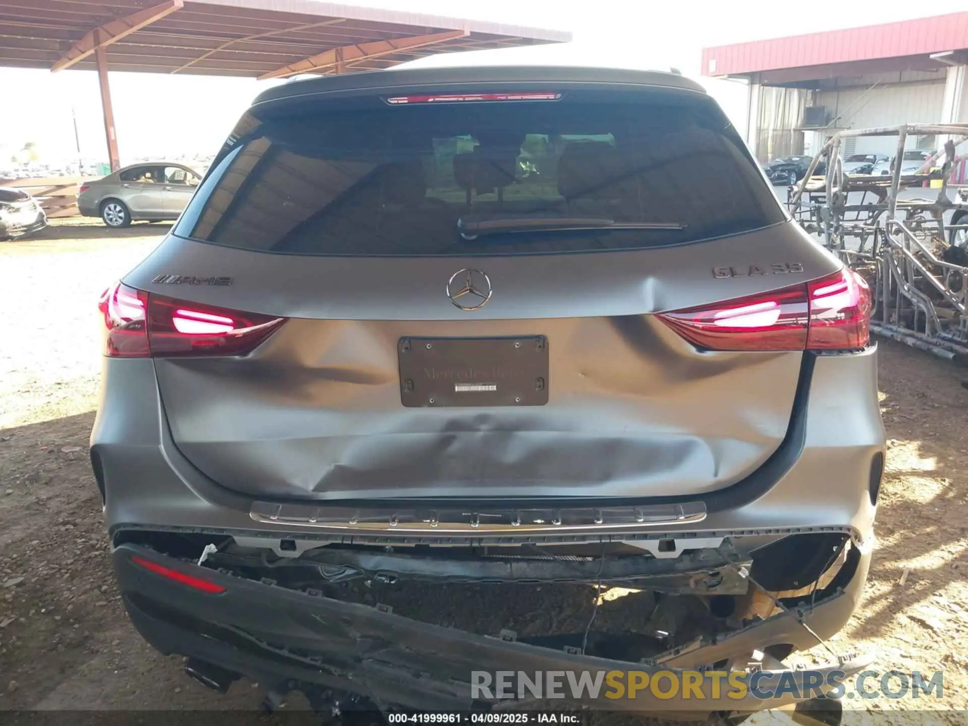 16 Photograph of a damaged car W1N4N5BB9RJ618030 MERCEDES-BENZ AMG GLA 35 2024