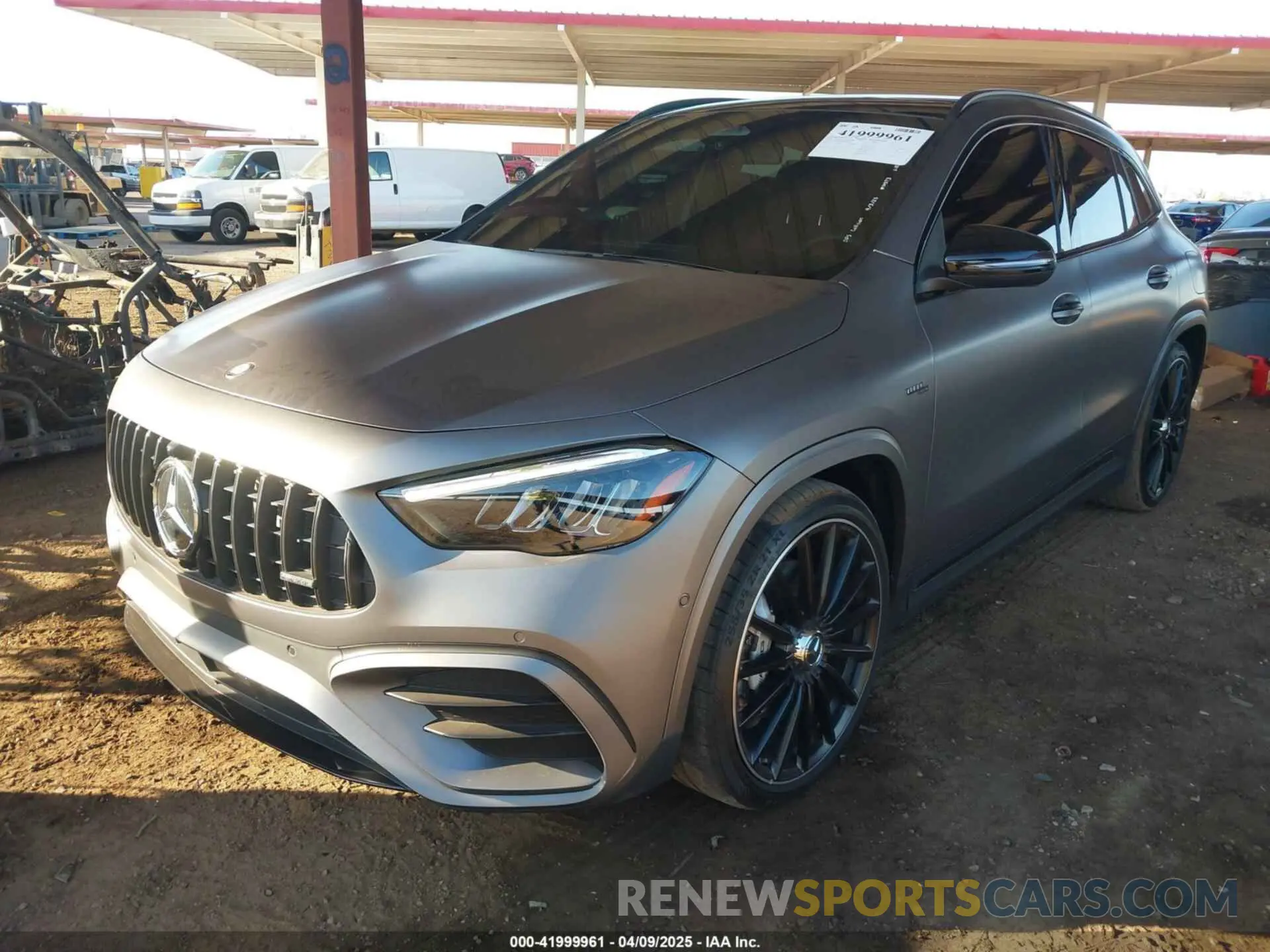 2 Photograph of a damaged car W1N4N5BB9RJ618030 MERCEDES-BENZ AMG GLA 35 2024