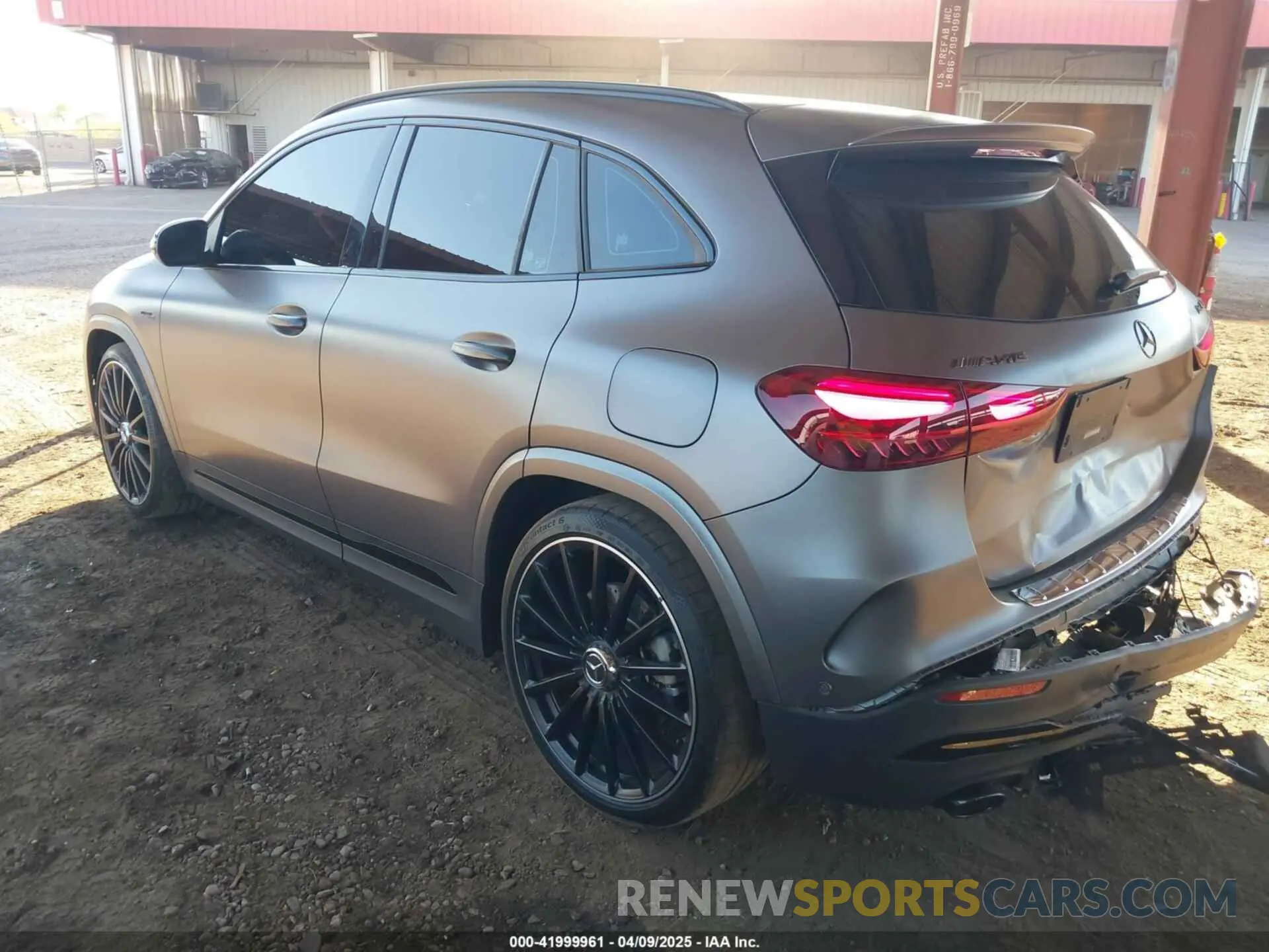 3 Photograph of a damaged car W1N4N5BB9RJ618030 MERCEDES-BENZ AMG GLA 35 2024
