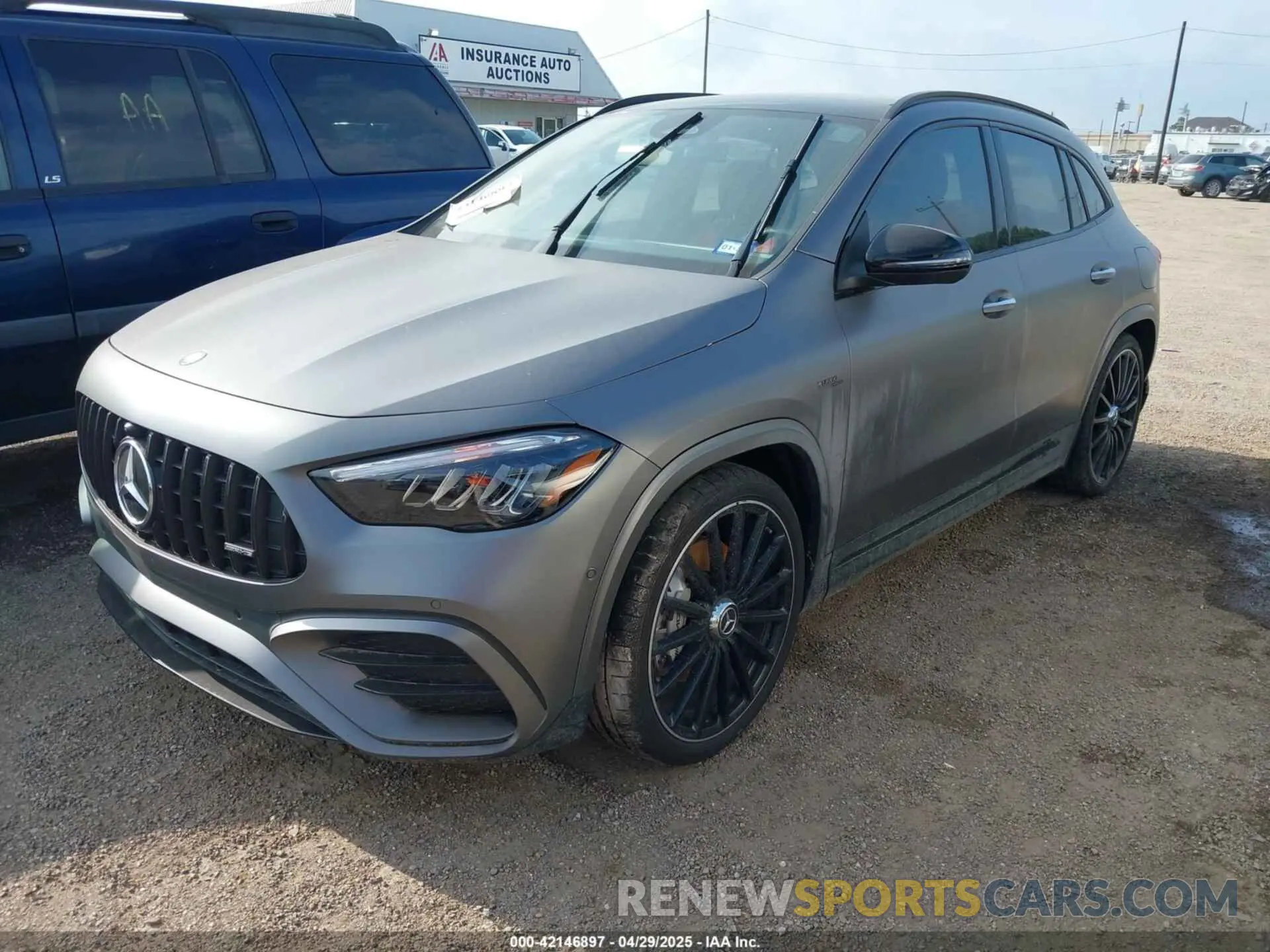 2 Photograph of a damaged car W1N4N5BB7SJ682962 MERCEDES-BENZ AMG GLA 35 2025