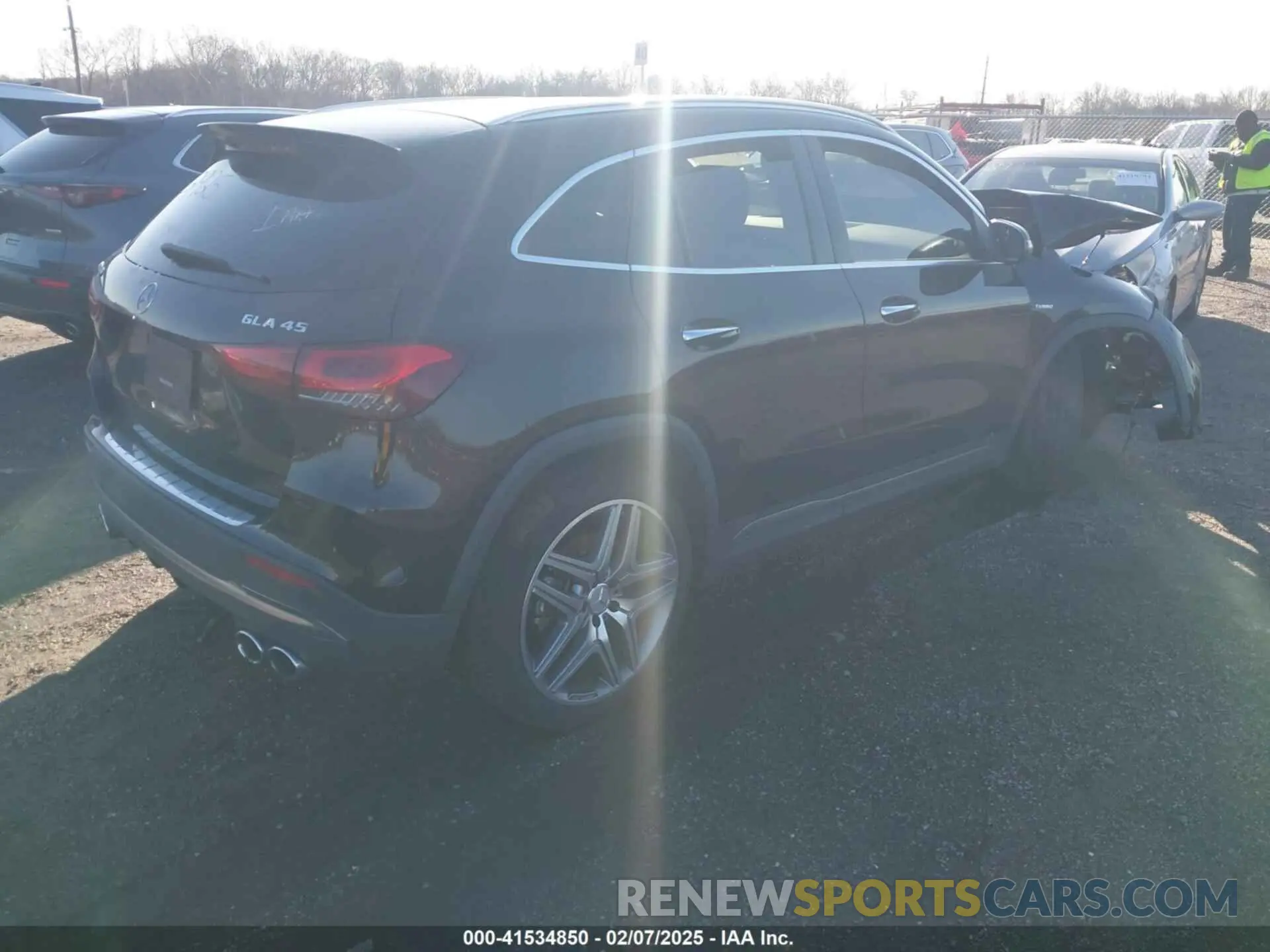 4 Фотография поврежденного автомобиля W1N4N5DB6NJ392925 MERCEDES-BENZ AMG GLA 45 2022