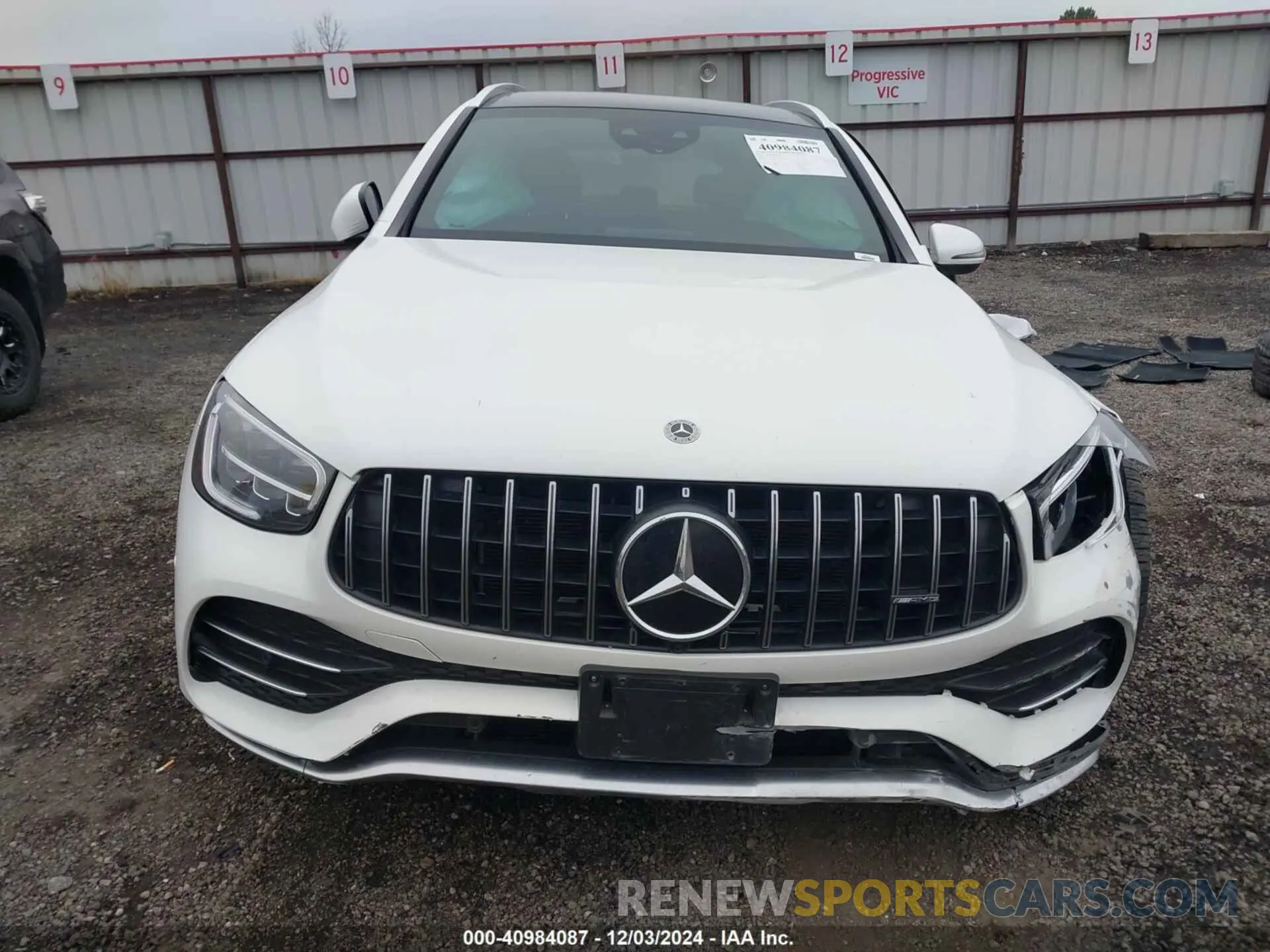 12 Photograph of a damaged car W1N0G6EB5MF952884 MERCEDES-BENZ AMG GLC 43 2021