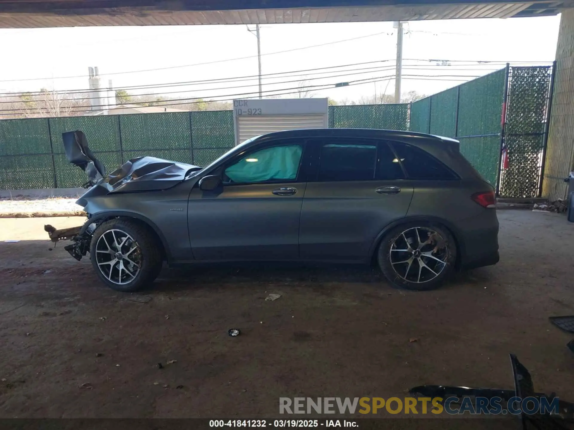 14 Photograph of a damaged car W1N0G6EB7NG023601 MERCEDES-BENZ AMG GLC 43 2022