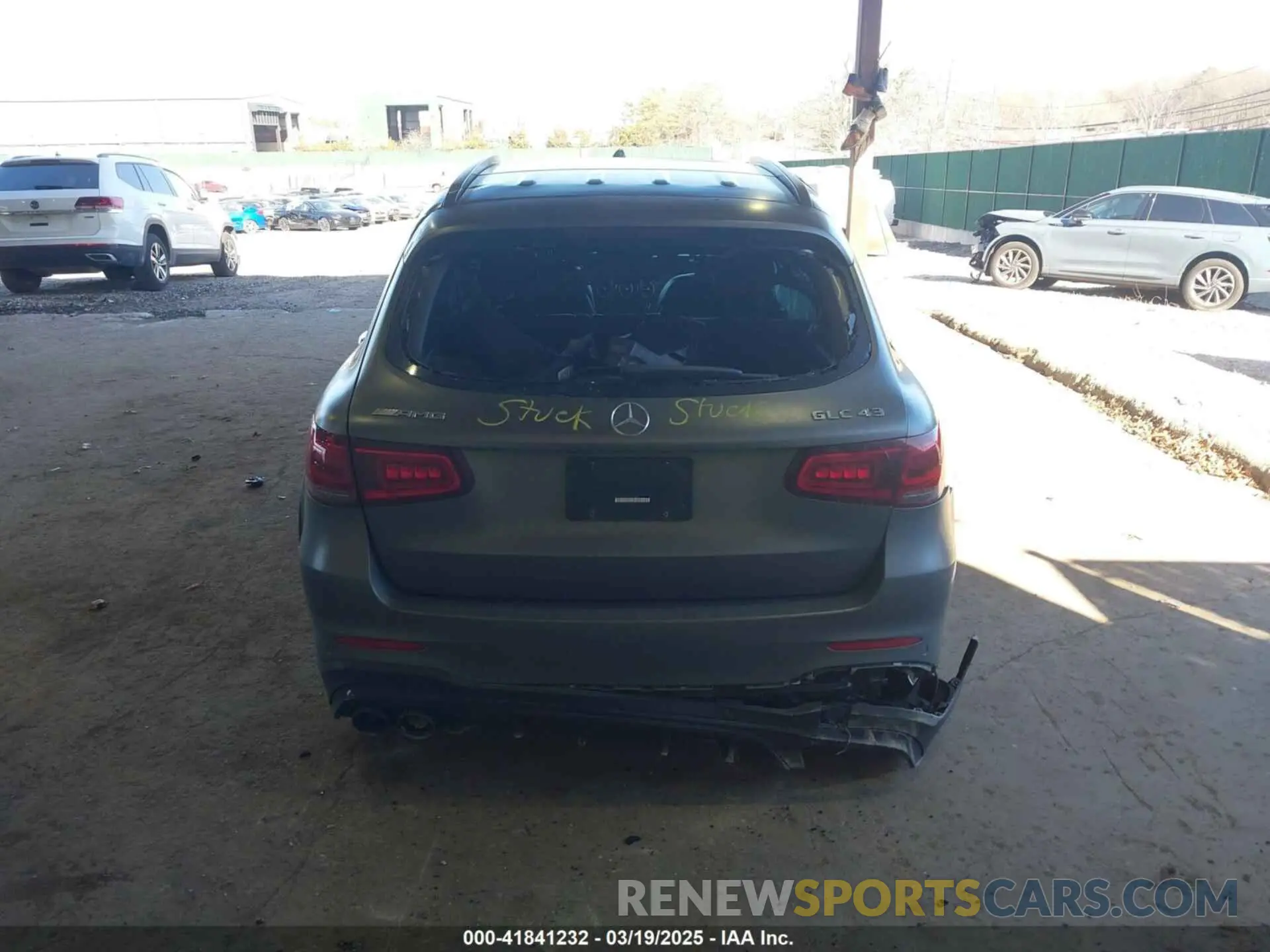 16 Photograph of a damaged car W1N0G6EB7NG023601 MERCEDES-BENZ AMG GLC 43 2022