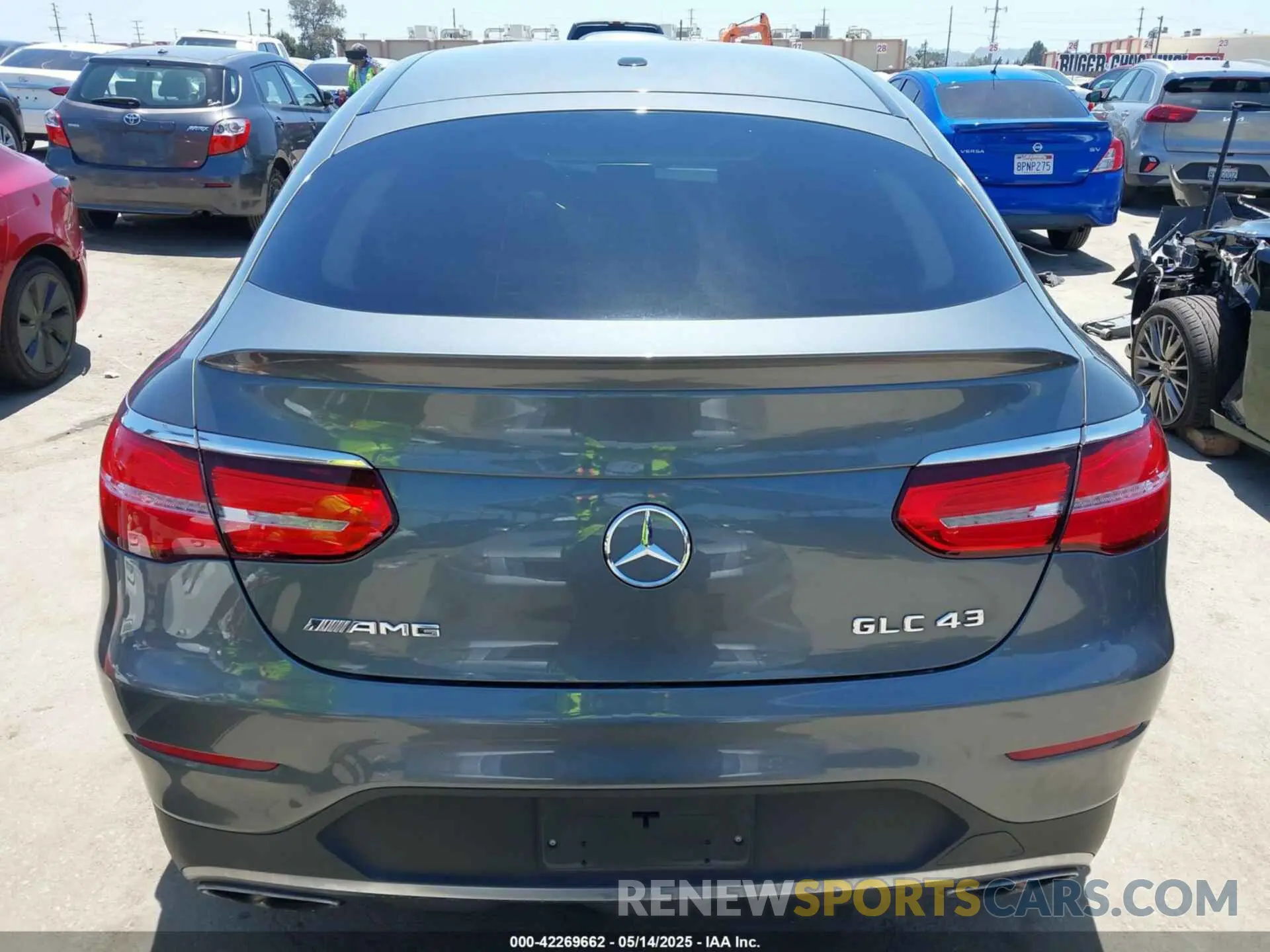 16 Photograph of a damaged car WDC0J6EBXKF596349 MERCEDES-BENZ AMG GLC 43 COUPE 2019
