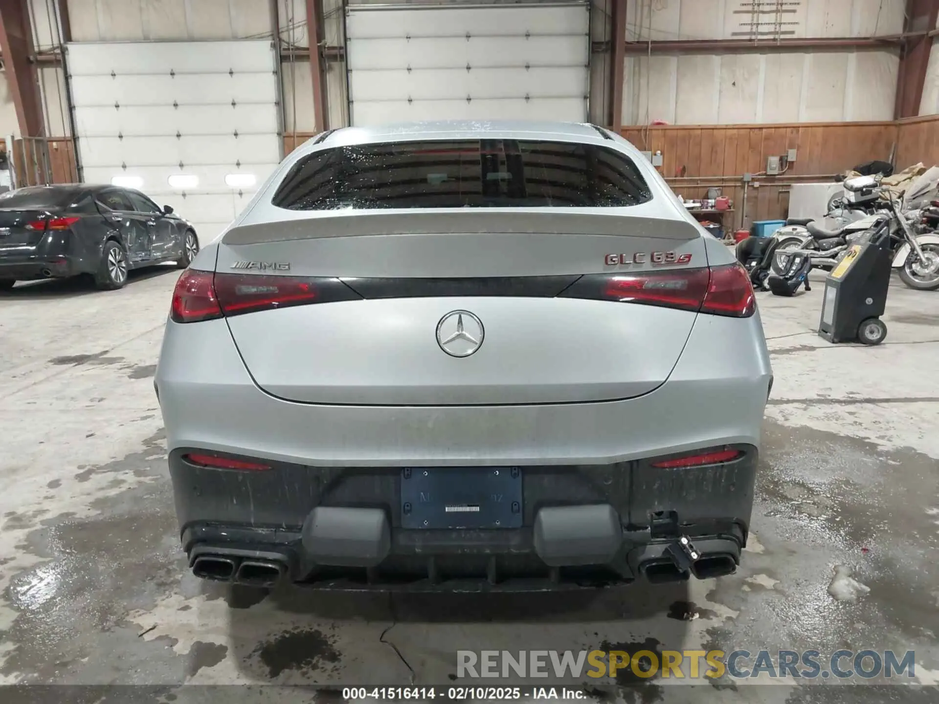 16 Фотография поврежденного автомобиля W1NKJ8AB8SF272826 MERCEDES-BENZ AMG GLC 63 COUPE 2025