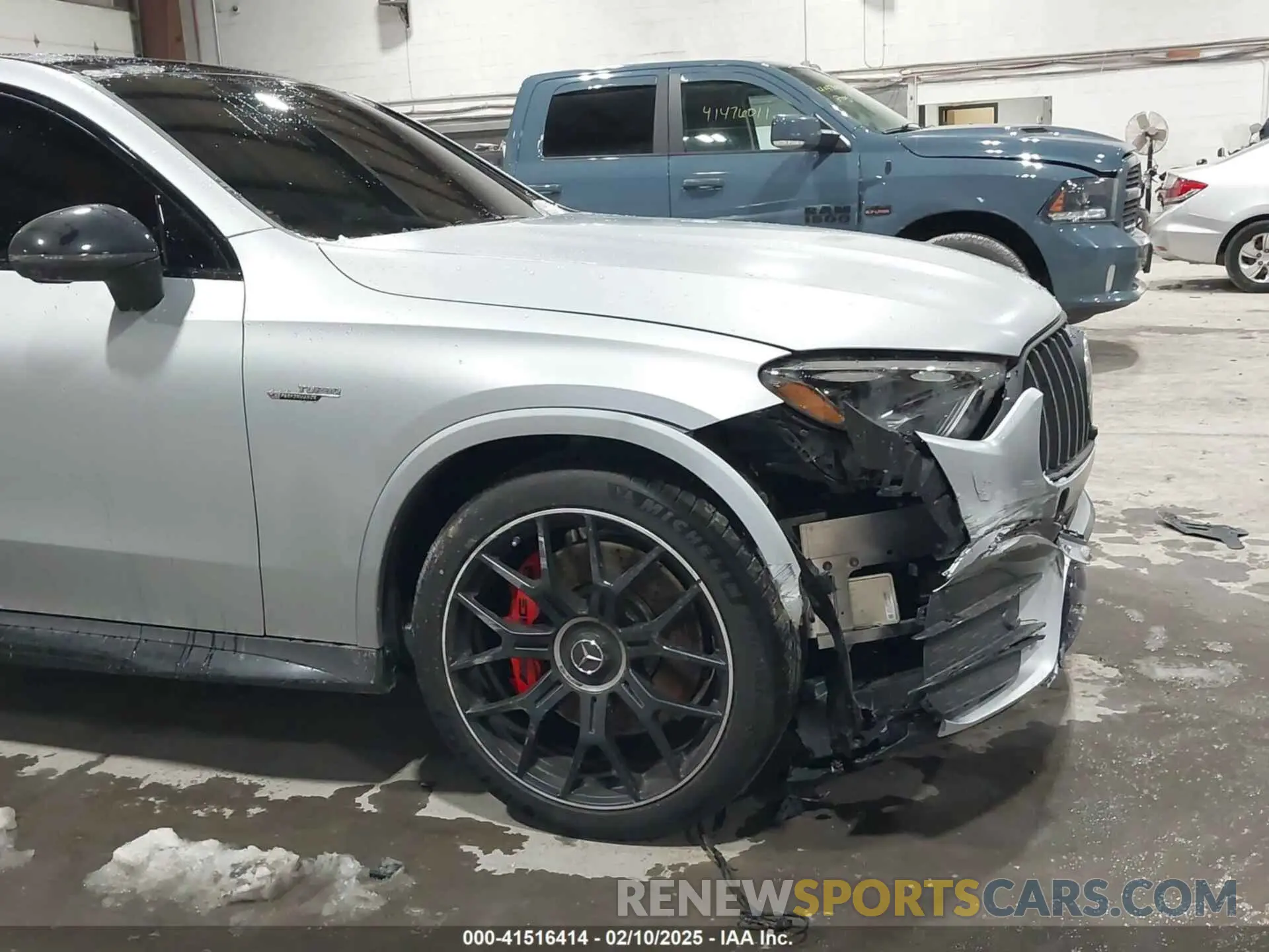 6 Фотография поврежденного автомобиля W1NKJ8AB8SF272826 MERCEDES-BENZ AMG GLC 63 COUPE 2025