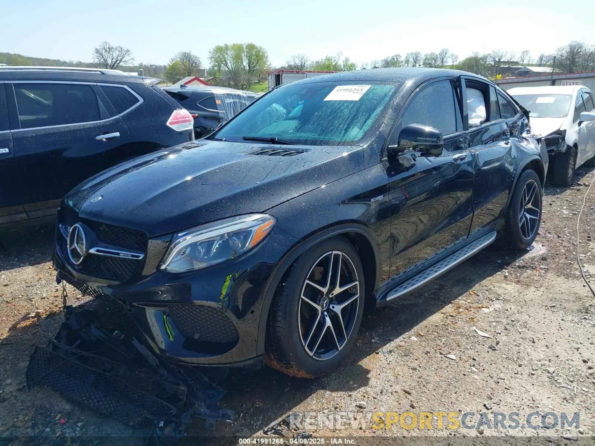2 Photograph of a damaged car 4JGED6EB2KA152510 MERCEDES-BENZ AMG GLE 43 COUPE 2019
