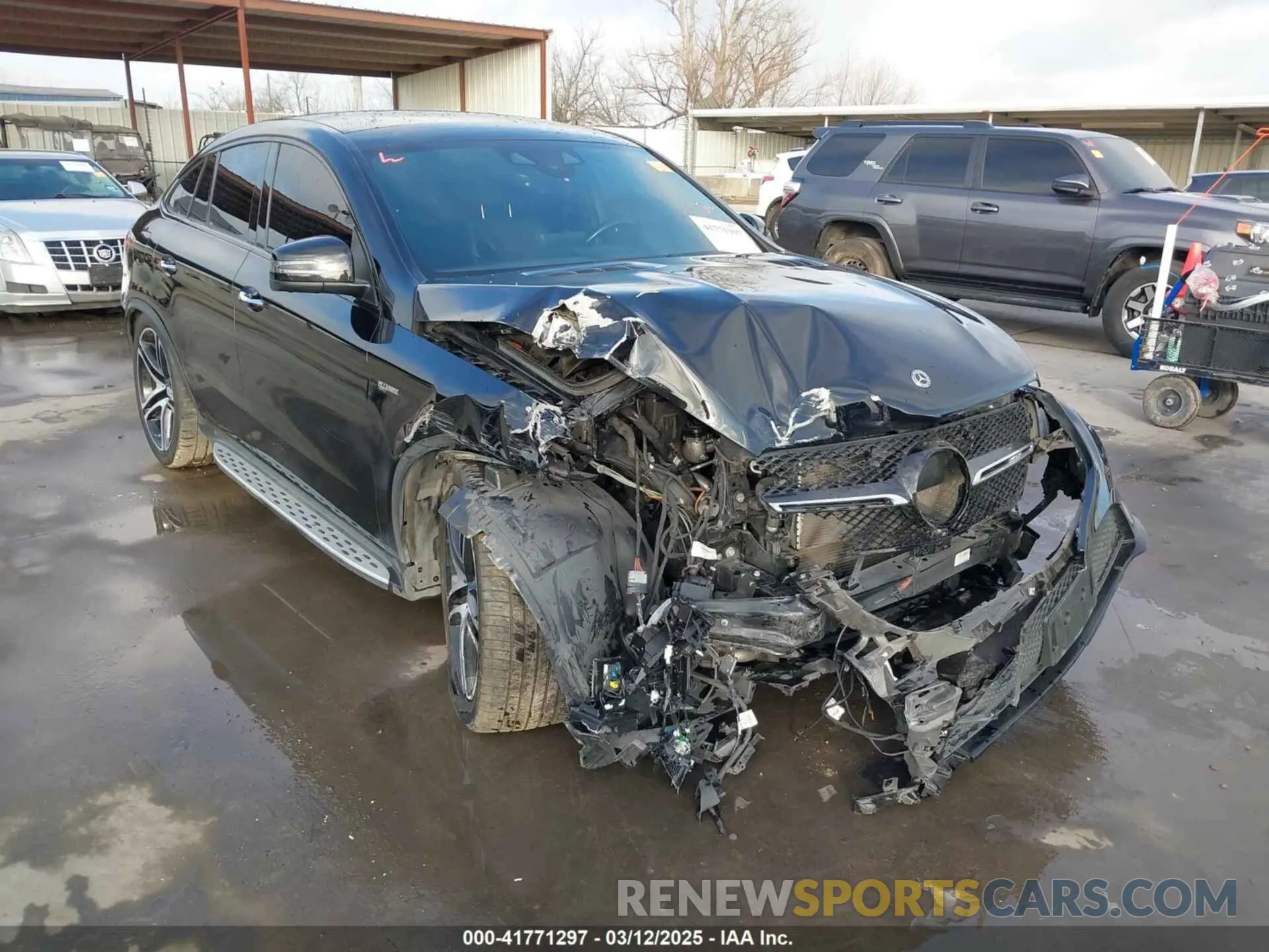 1 Photograph of a damaged car 4JGED6EB7KA135699 MERCEDES-BENZ AMG GLE 43 COUPE 2019