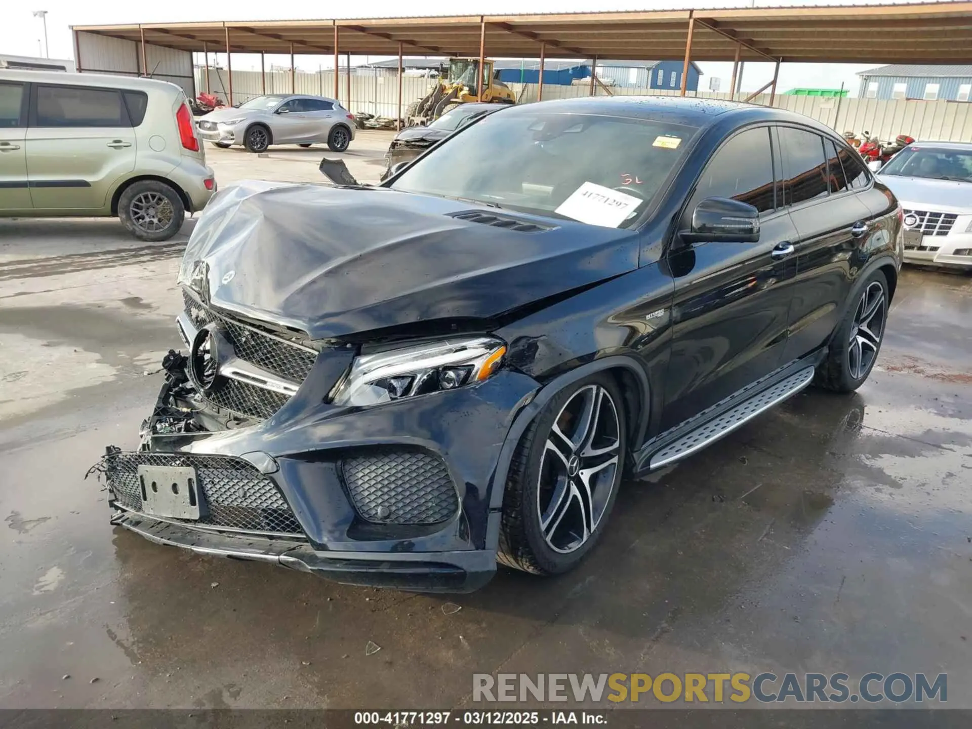 2 Photograph of a damaged car 4JGED6EB7KA135699 MERCEDES-BENZ AMG GLE 43 COUPE 2019