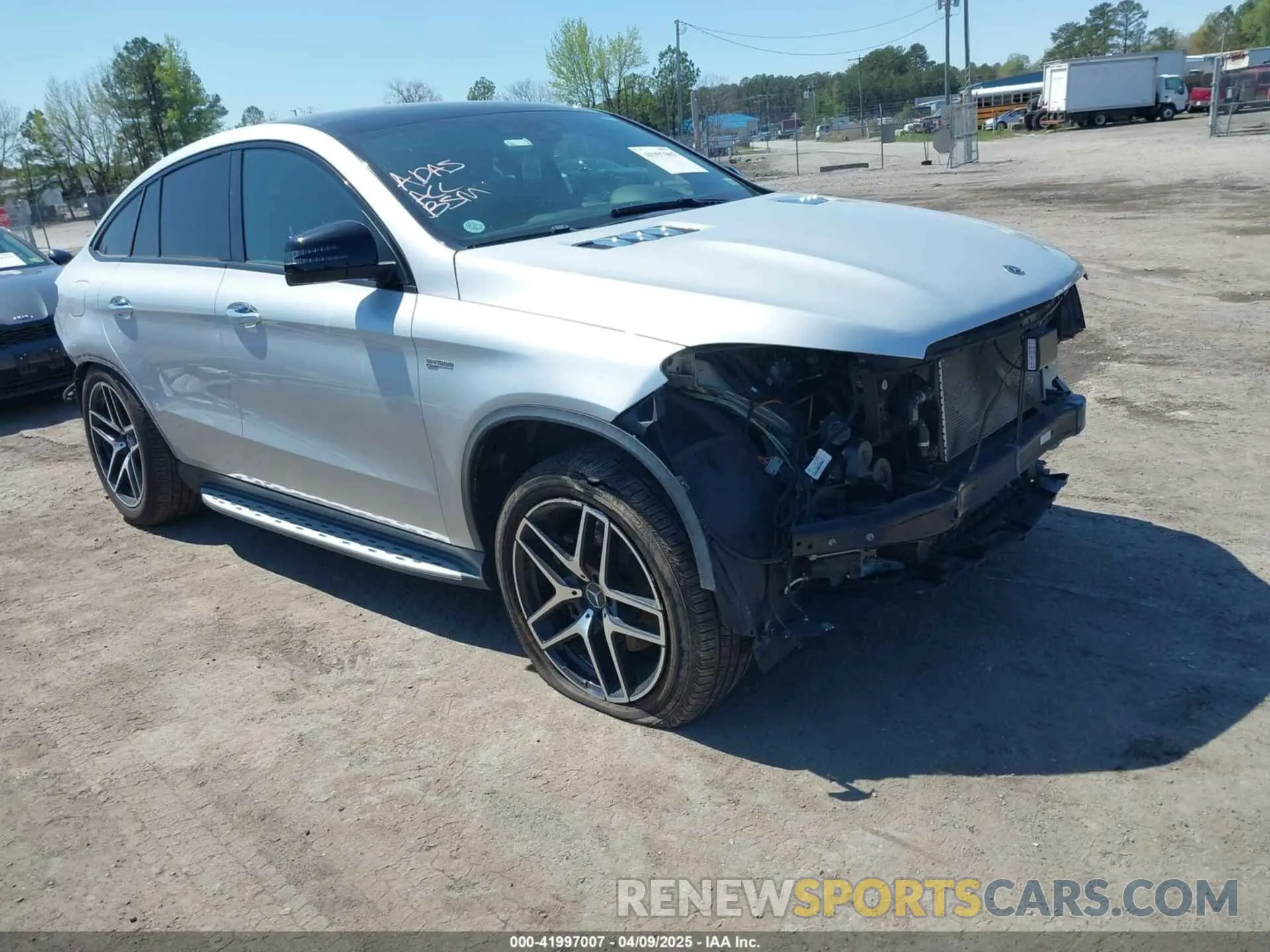 1 Photograph of a damaged car 4JGED6EBXKA153369 MERCEDES-BENZ AMG GLE 43 COUPE 2019