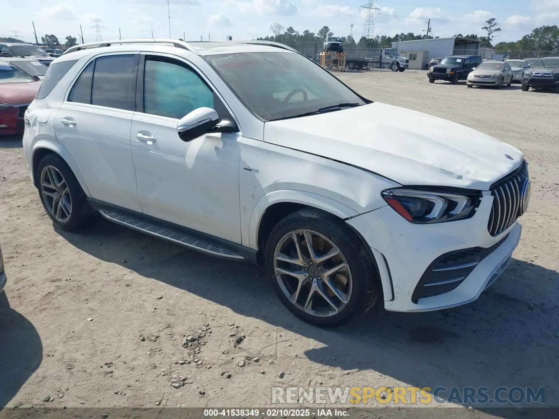 1 Photograph of a damaged car 4JGFB6BB2MA287729 MERCEDES-BENZ AMG GLE 53 2021