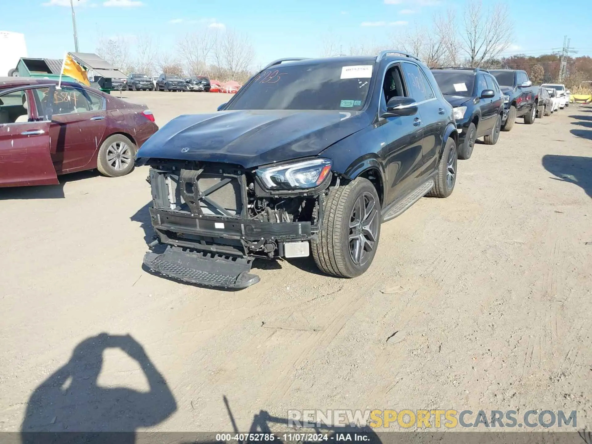 2 Фотография поврежденного автомобиля 4JGFB6BB6MA319808 MERCEDES-BENZ AMG GLE 53 2021