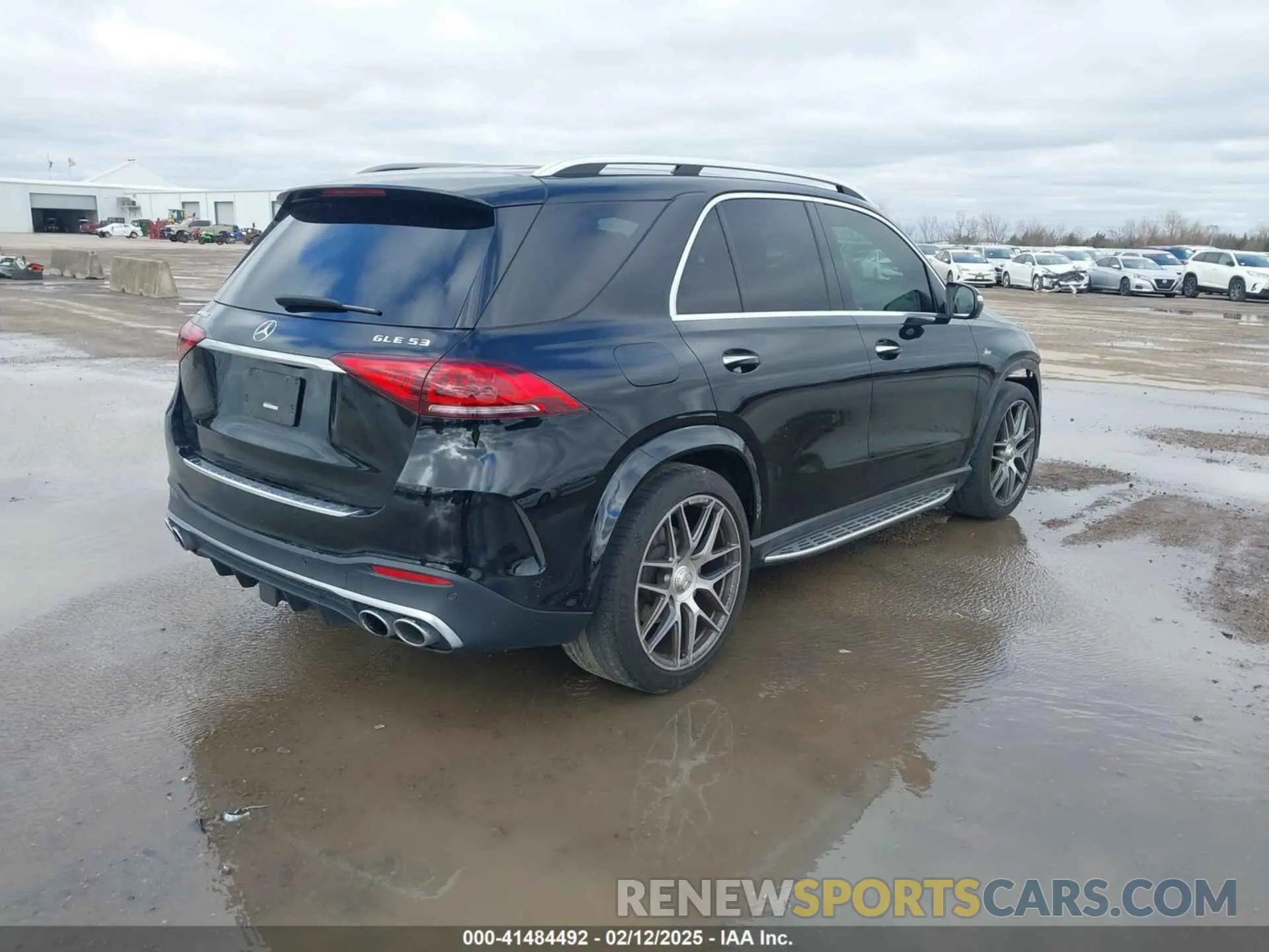 4 Photograph of a damaged car 4JGFB6BBXNA596396 MERCEDES-BENZ AMG GLE 53 2022