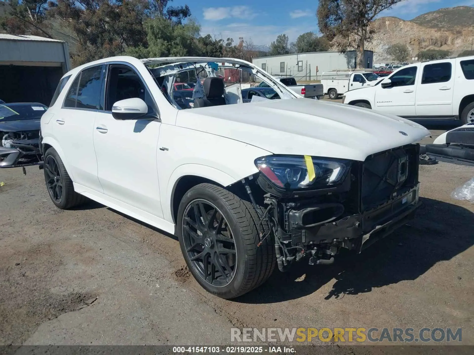 1 Фотография поврежденного автомобиля 4JGFB6BB6PA927381 MERCEDES-BENZ AMG GLE 53 2023