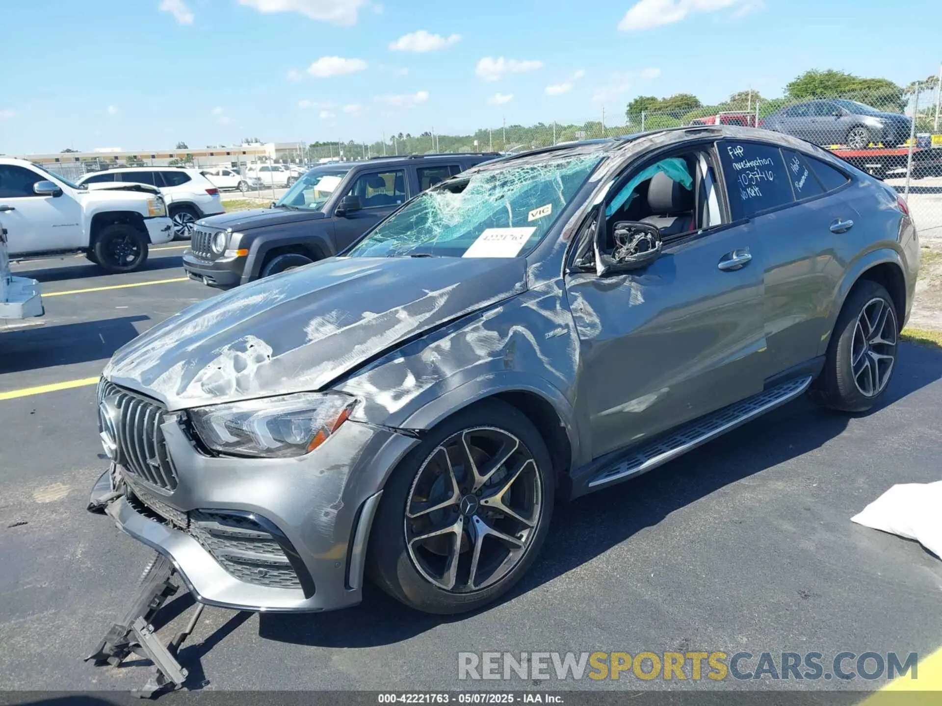 2 Фотография поврежденного автомобиля 4JGFD6BB0MA403746 MERCEDES-BENZ AMG GLE 53 COUPE 2021