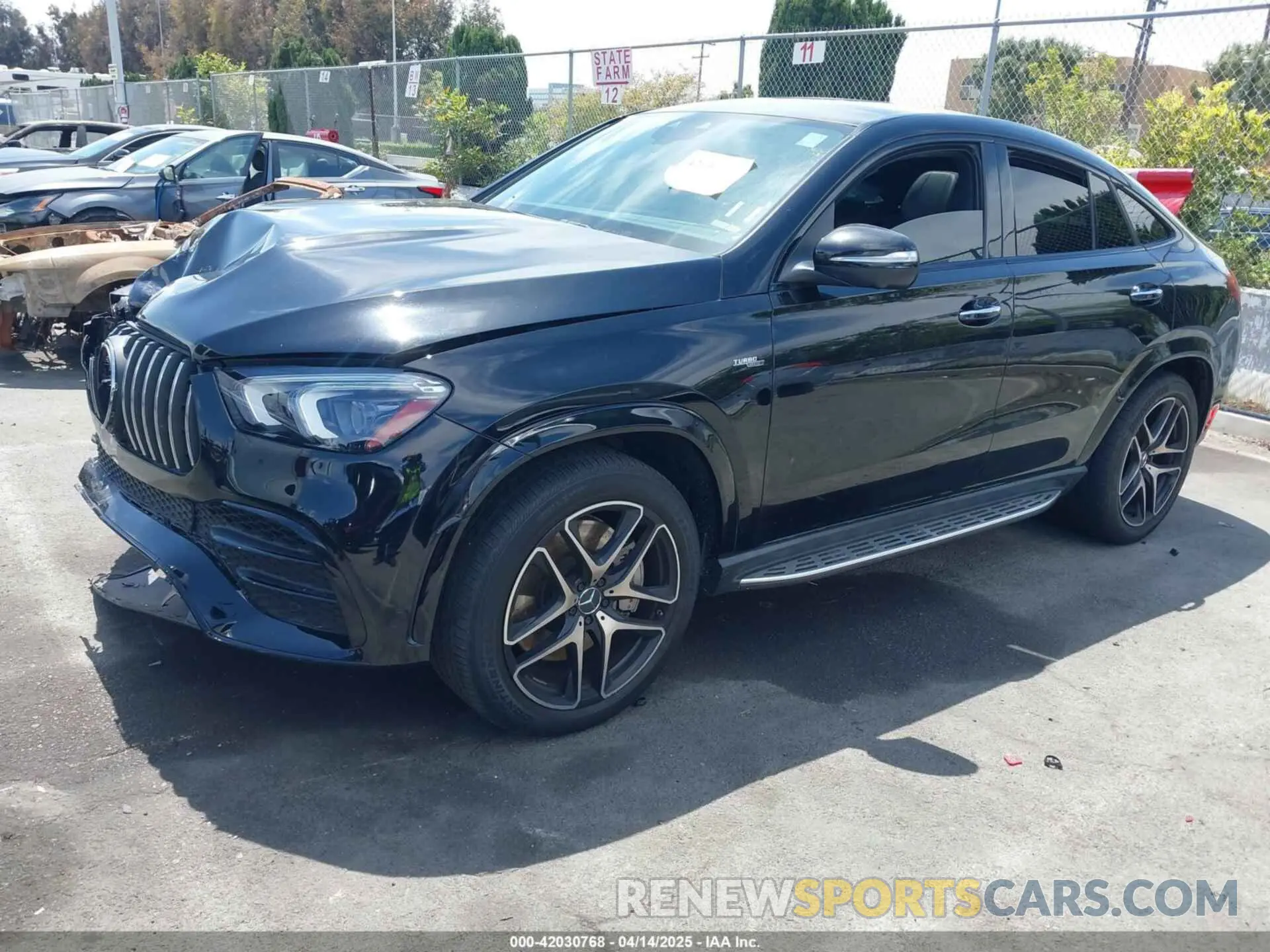 2 Photograph of a damaged car 4JGFD6BB5MA216292 MERCEDES-BENZ AMG GLE 53 COUPE 2021