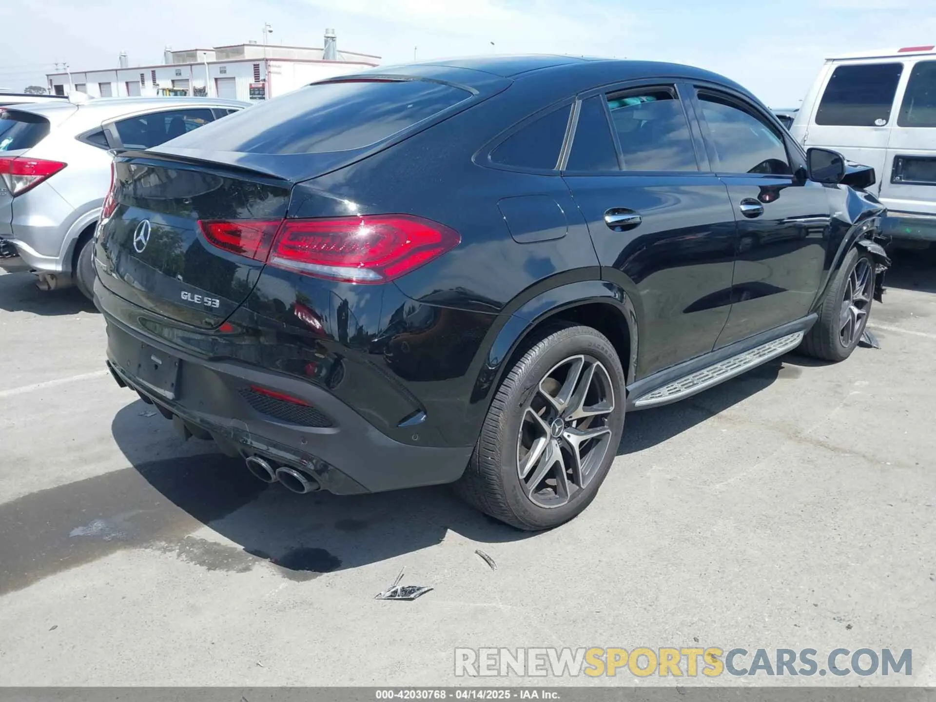 4 Photograph of a damaged car 4JGFD6BB5MA216292 MERCEDES-BENZ AMG GLE 53 COUPE 2021