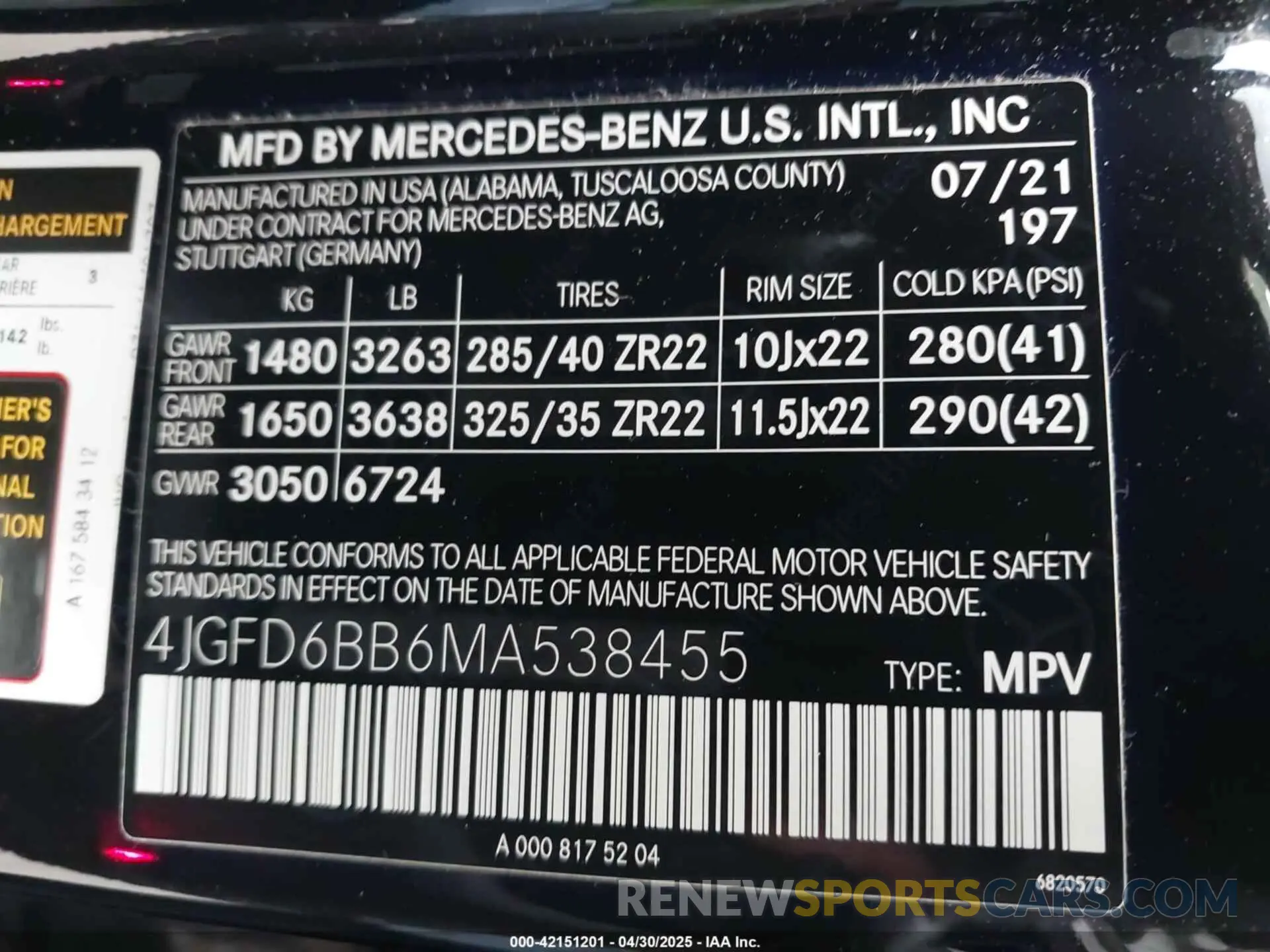 9 Photograph of a damaged car 4JGFD6BB6MA538455 MERCEDES-BENZ AMG GLE 53 COUPE 2021