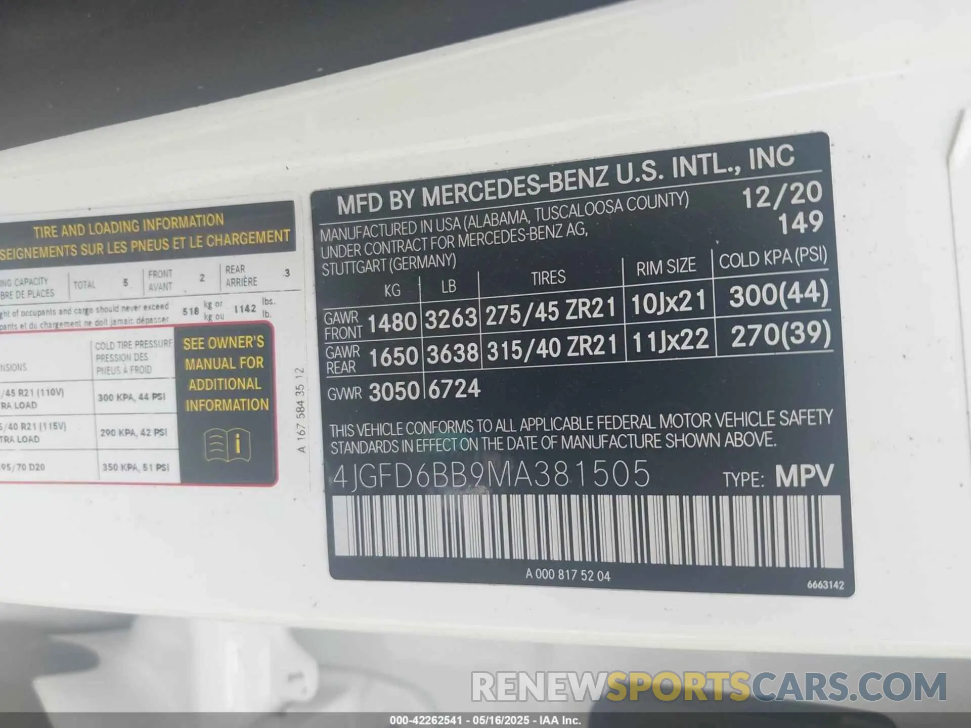9 Фотография поврежденного автомобиля 4JGFD6BB9MA381505 MERCEDES-BENZ AMG GLE 53 COUPE 2021