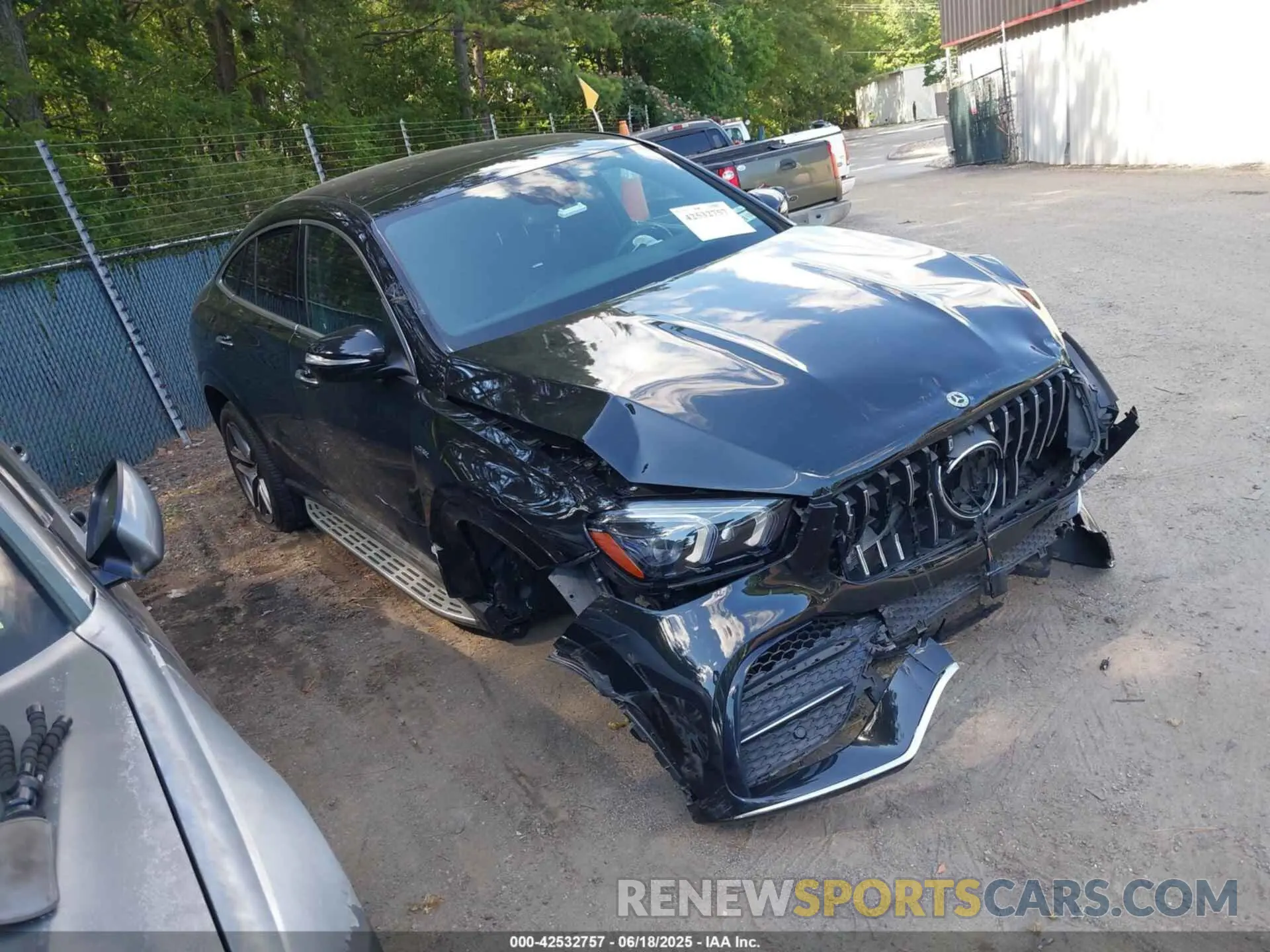 1 Photograph of a damaged car 4JGFD6BB4NA806355 MERCEDES-BENZ AMG GLE 53 COUPE 2022