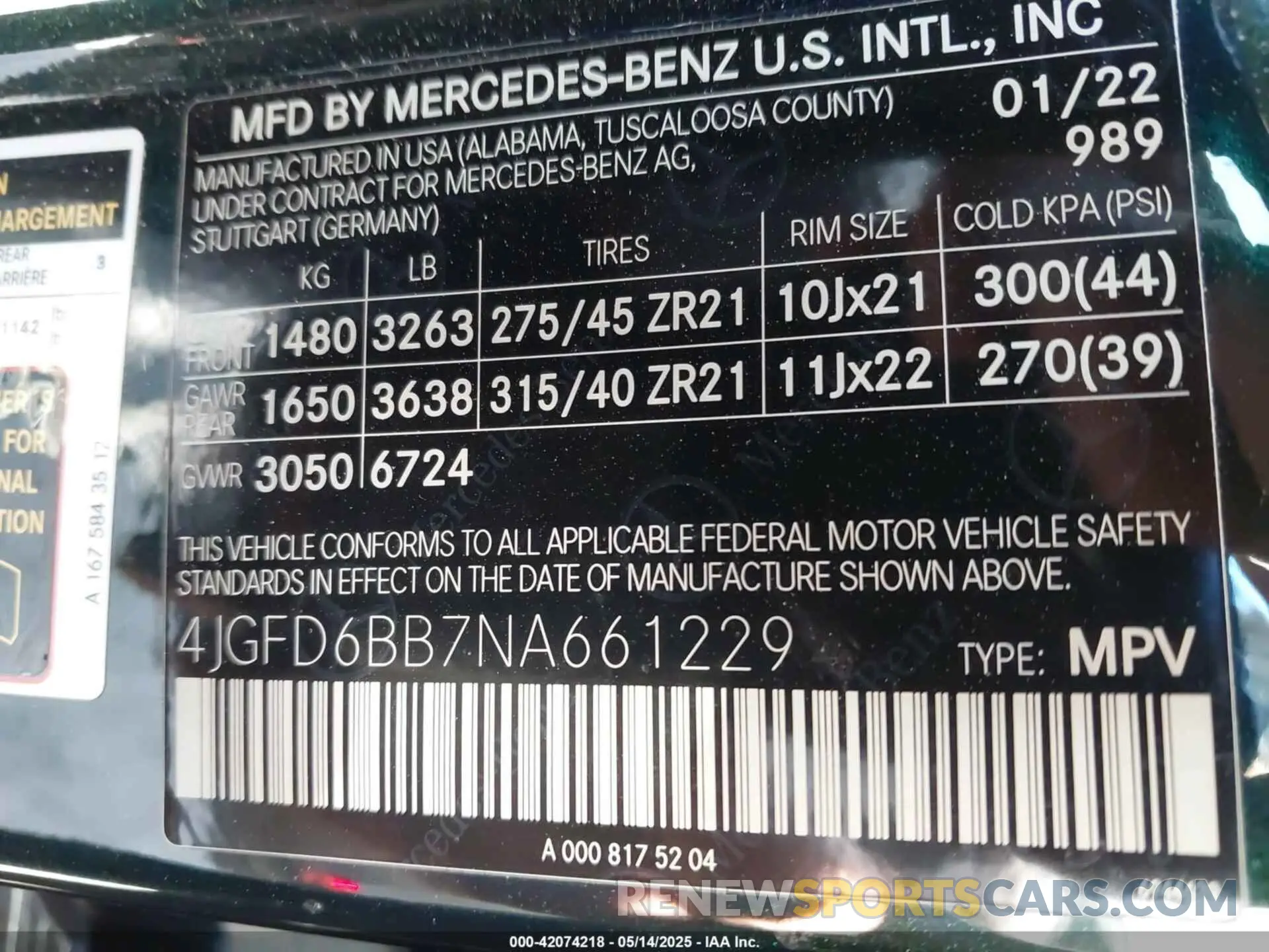 9 Фотография поврежденного автомобиля 4JGFD6BB7NA661229 MERCEDES-BENZ AMG GLE 53 COUPE 2022