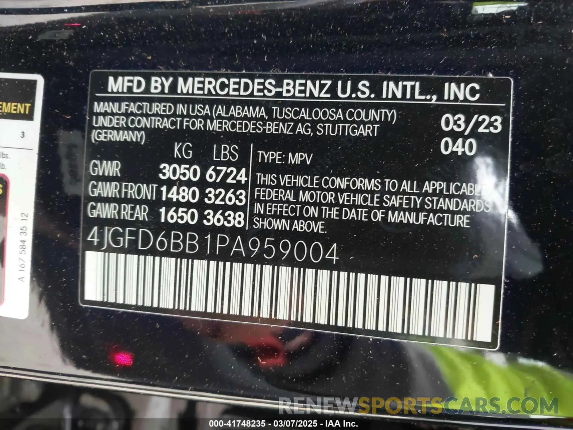9 Photograph of a damaged car 4JGFD6BB1PA959004 MERCEDES-BENZ AMG GLE 53 COUPE 2023