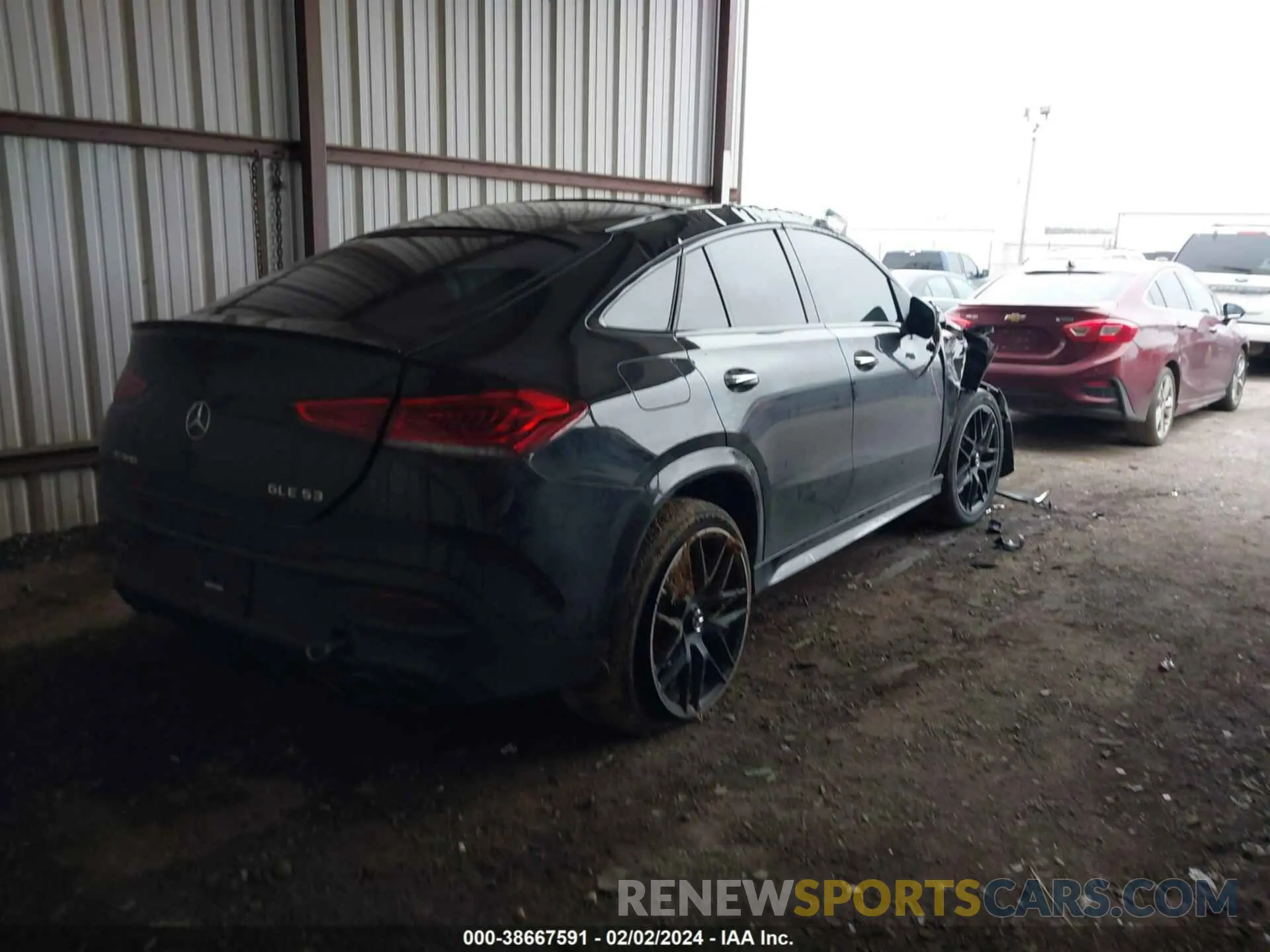 4 Photograph of a damaged car 4JGFD6BB8PA897147 MERCEDES-BENZ AMG GLE 53 COUPE 2023