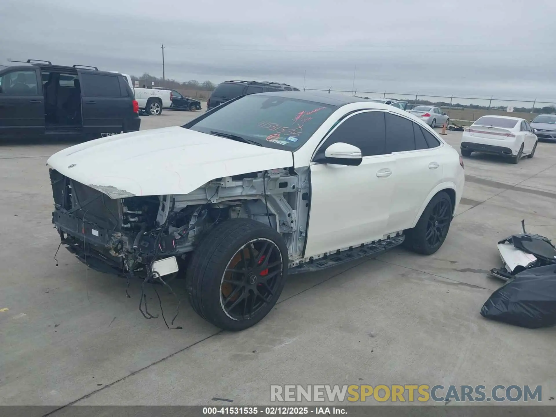 2 Photograph of a damaged car 4JGFD6BB9PA882074 MERCEDES-BENZ AMG GLE 53 COUPE 2023