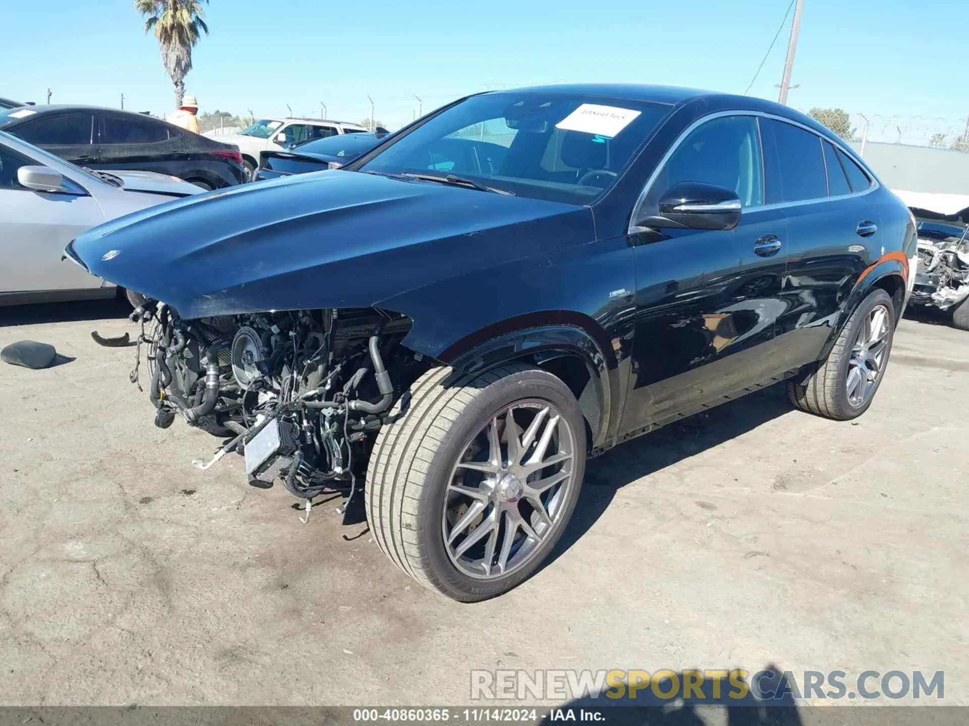 2 Photograph of a damaged car 4JGFD6BB2RB194656 MERCEDES-BENZ AMG GLE 53 COUPE 2024