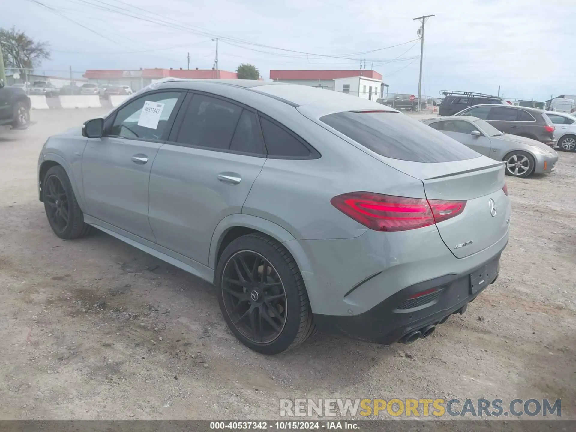 3 Photograph of a damaged car 4JGFD6BB7RB067935 MERCEDES-BENZ AMG GLE 53 COUPE 2024