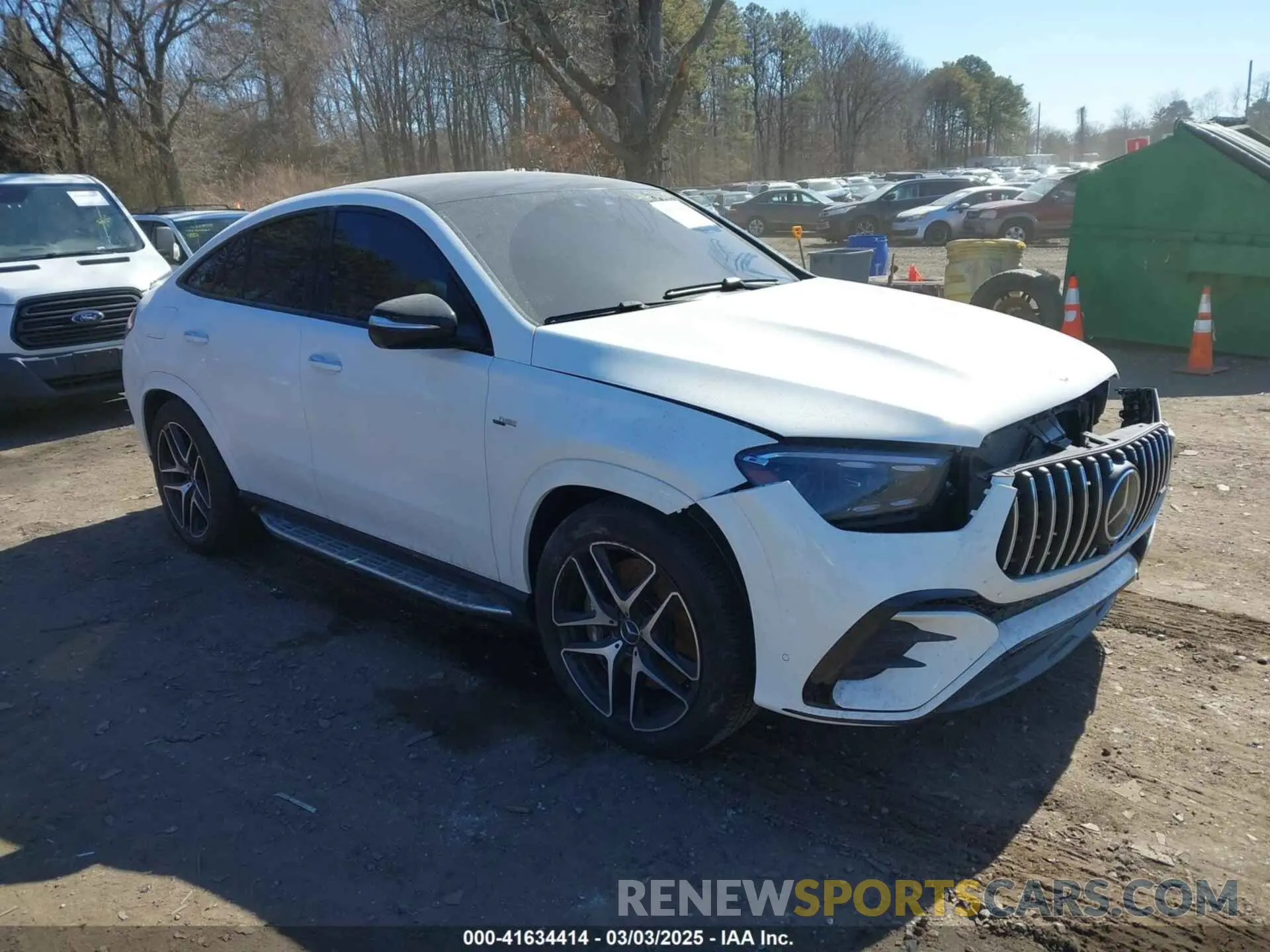 1 Photograph of a damaged car 4JGFD6BB0SB293210 MERCEDES-BENZ AMG GLE 53 COUPE 2025
