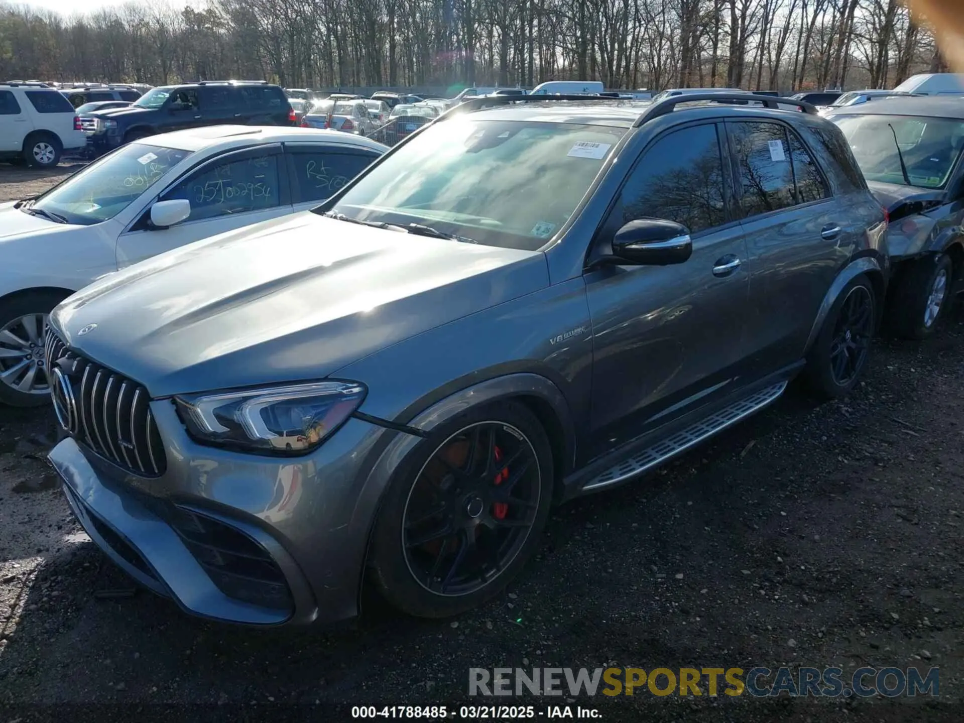 2 Photograph of a damaged car 4JGFB8KB6MA435084 MERCEDES-BENZ AMG GLE 63 2021