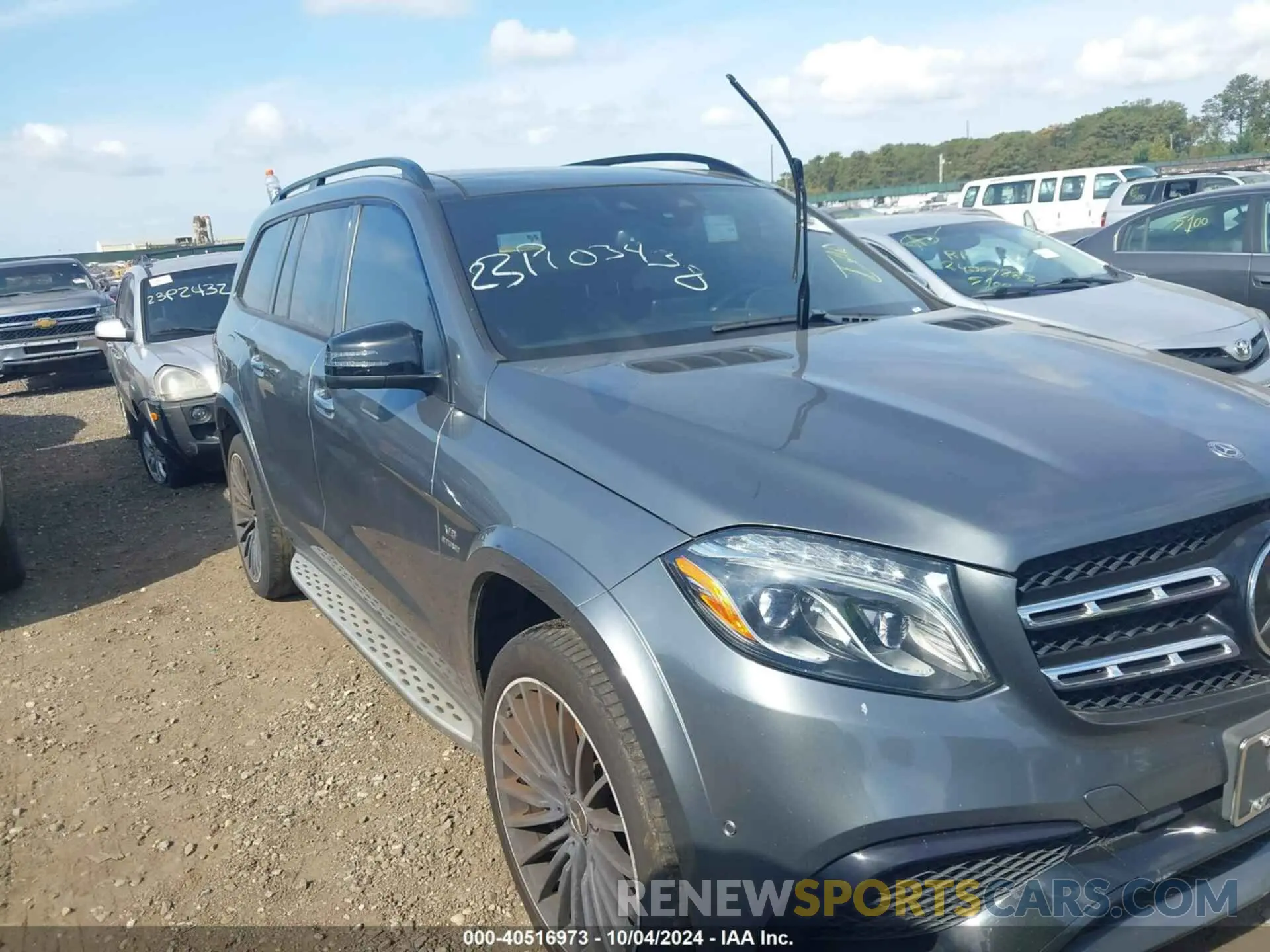 1 Photograph of a damaged car 4JGDF7FE4KB314085 MERCEDES-BENZ AMG GLS 63 2019