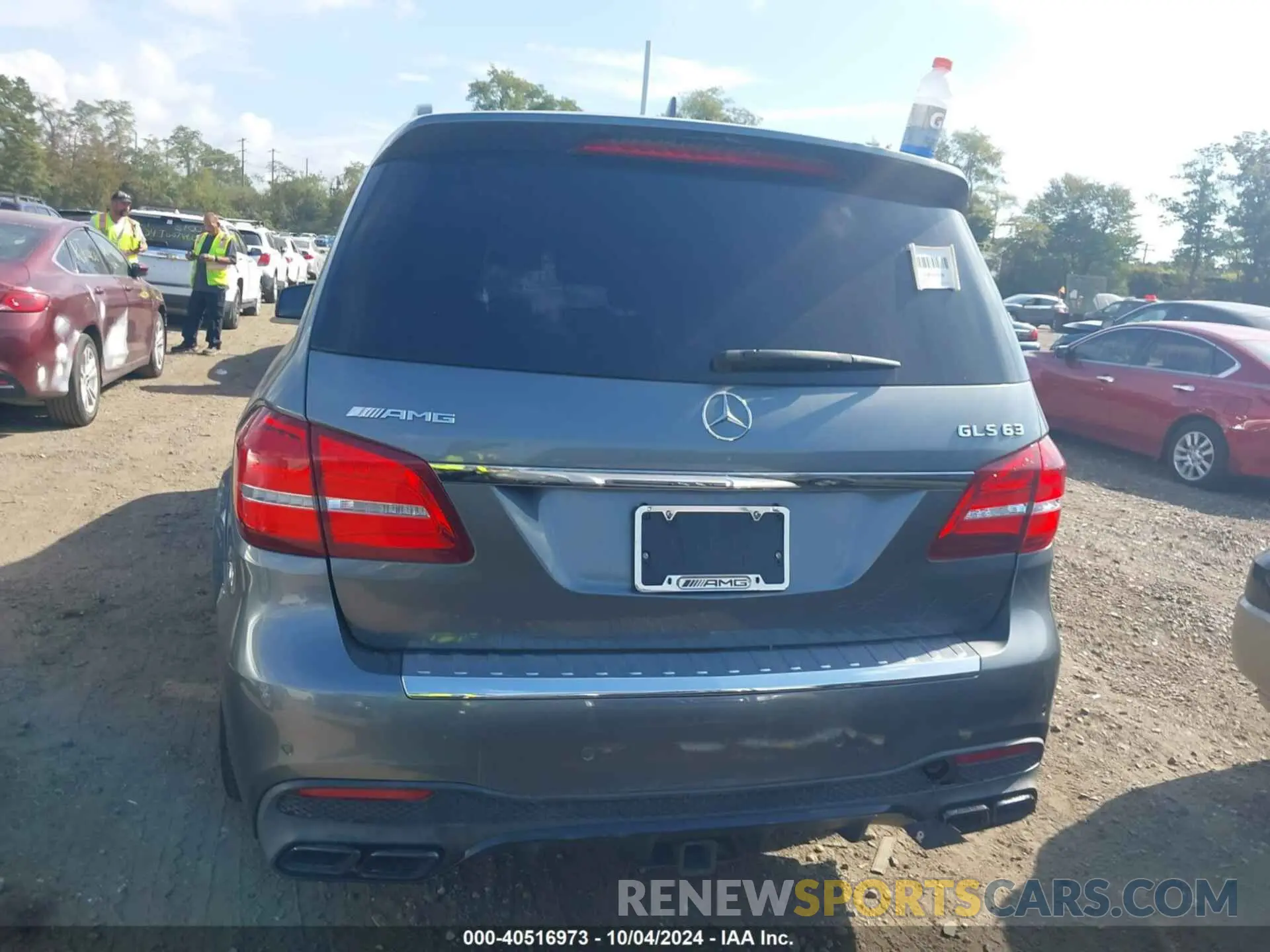 15 Photograph of a damaged car 4JGDF7FE4KB314085 MERCEDES-BENZ AMG GLS 63 2019
