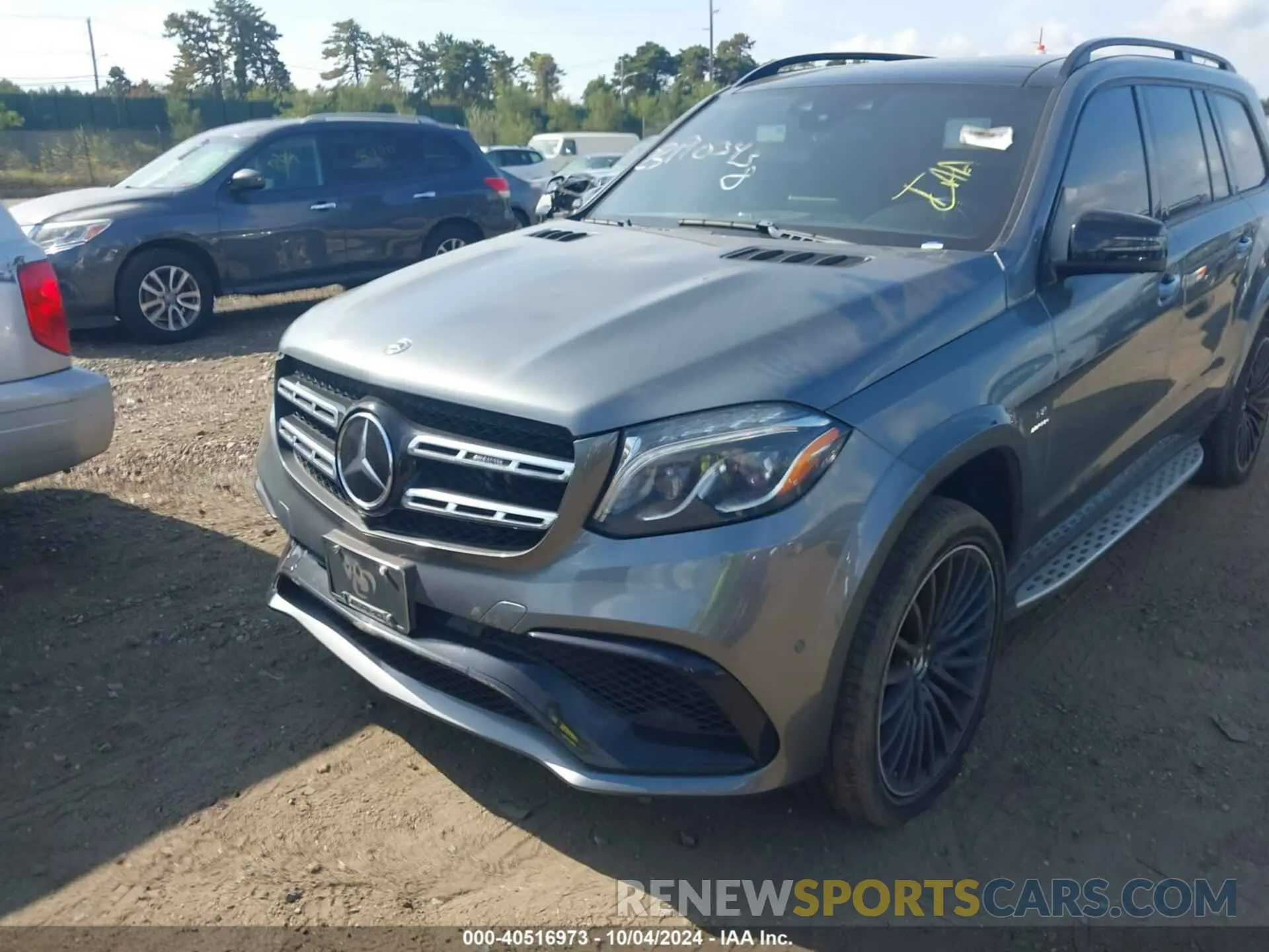 6 Photograph of a damaged car 4JGDF7FE4KB314085 MERCEDES-BENZ AMG GLS 63 2019