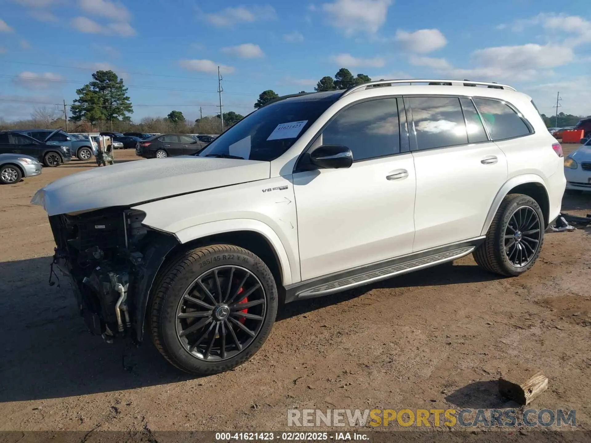 2 Фотография поврежденного автомобиля 4JGFF8KE7MA432743 MERCEDES-BENZ AMG GLS 63 2021