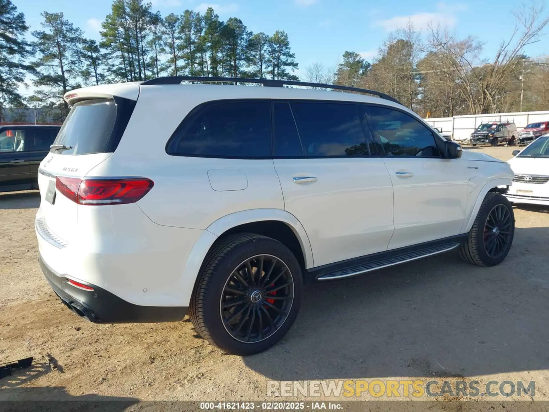 4 Фотография поврежденного автомобиля 4JGFF8KE7MA432743 MERCEDES-BENZ AMG GLS 63 2021