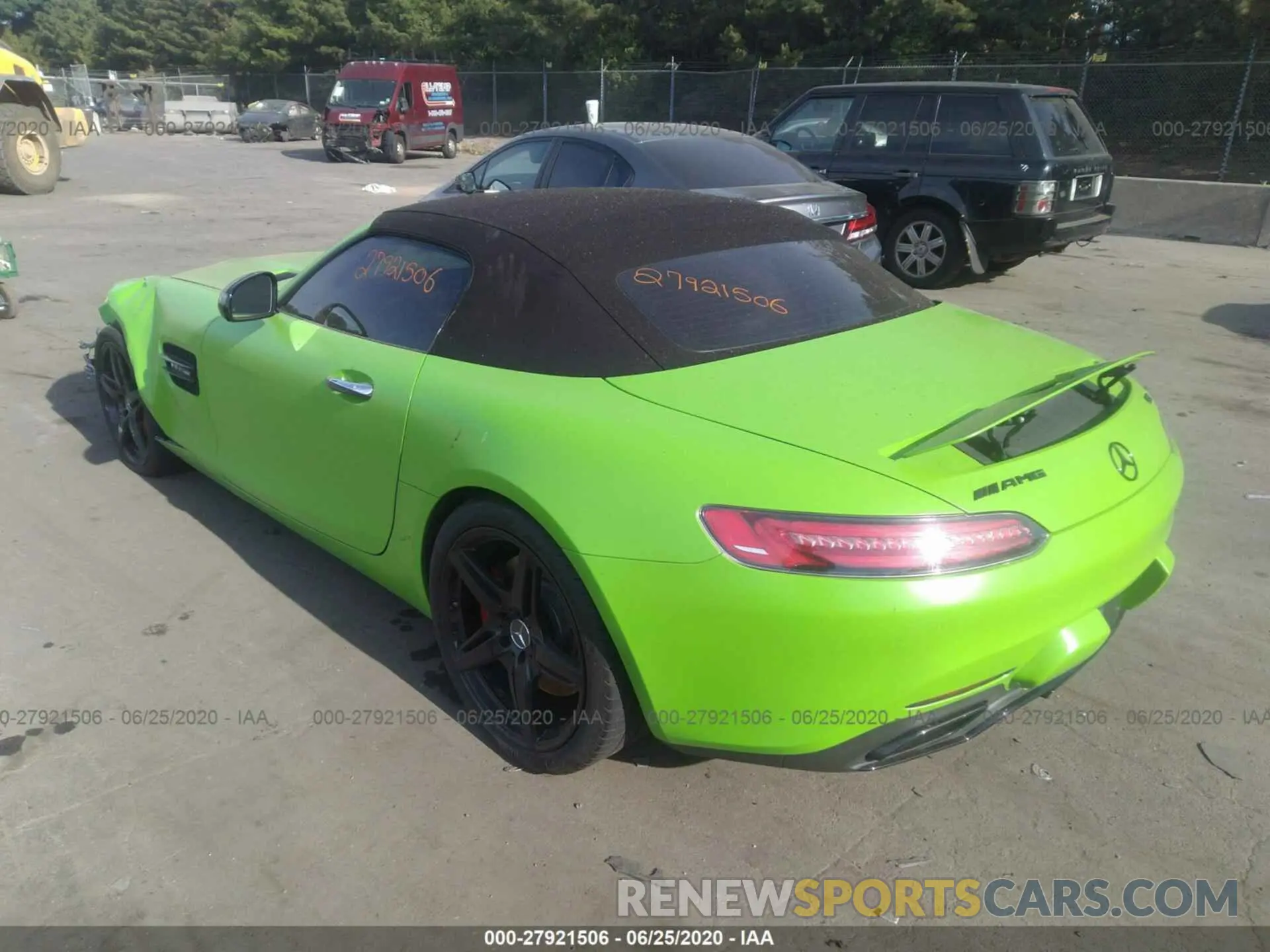 3 Photograph of a damaged car WDDYK7HA0KA023798 MERCEDES-BENZ AMG GT 2019