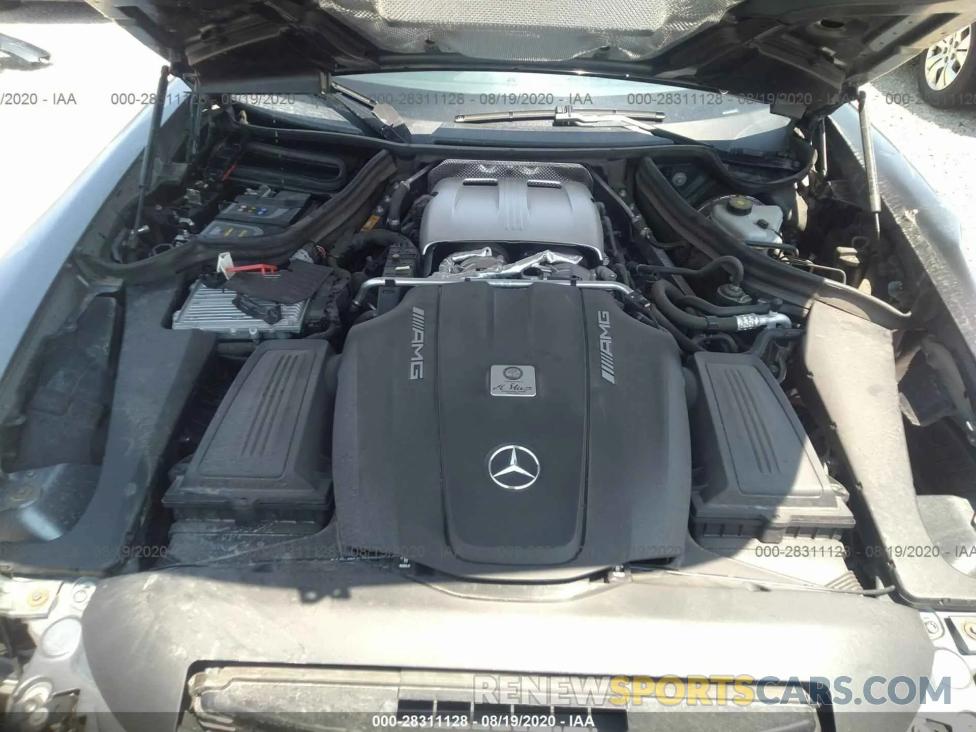 10 Photograph of a damaged car WDDYK8AA2KA023396 MERCEDES-BENZ AMG GT 2019
