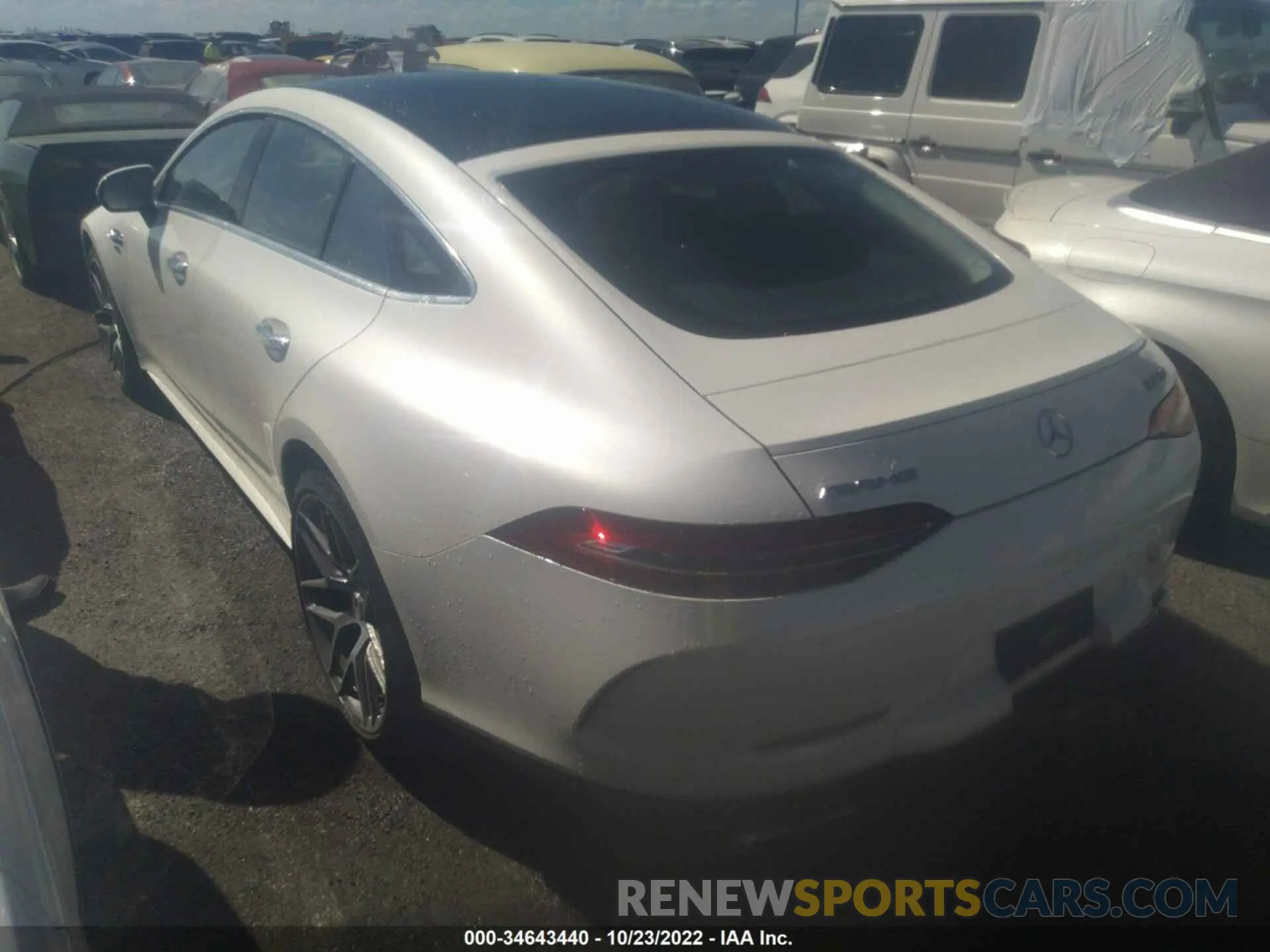 3 Photograph of a damaged car W1K7X6BBXLA031398 MERCEDES-BENZ AMG GT 2020