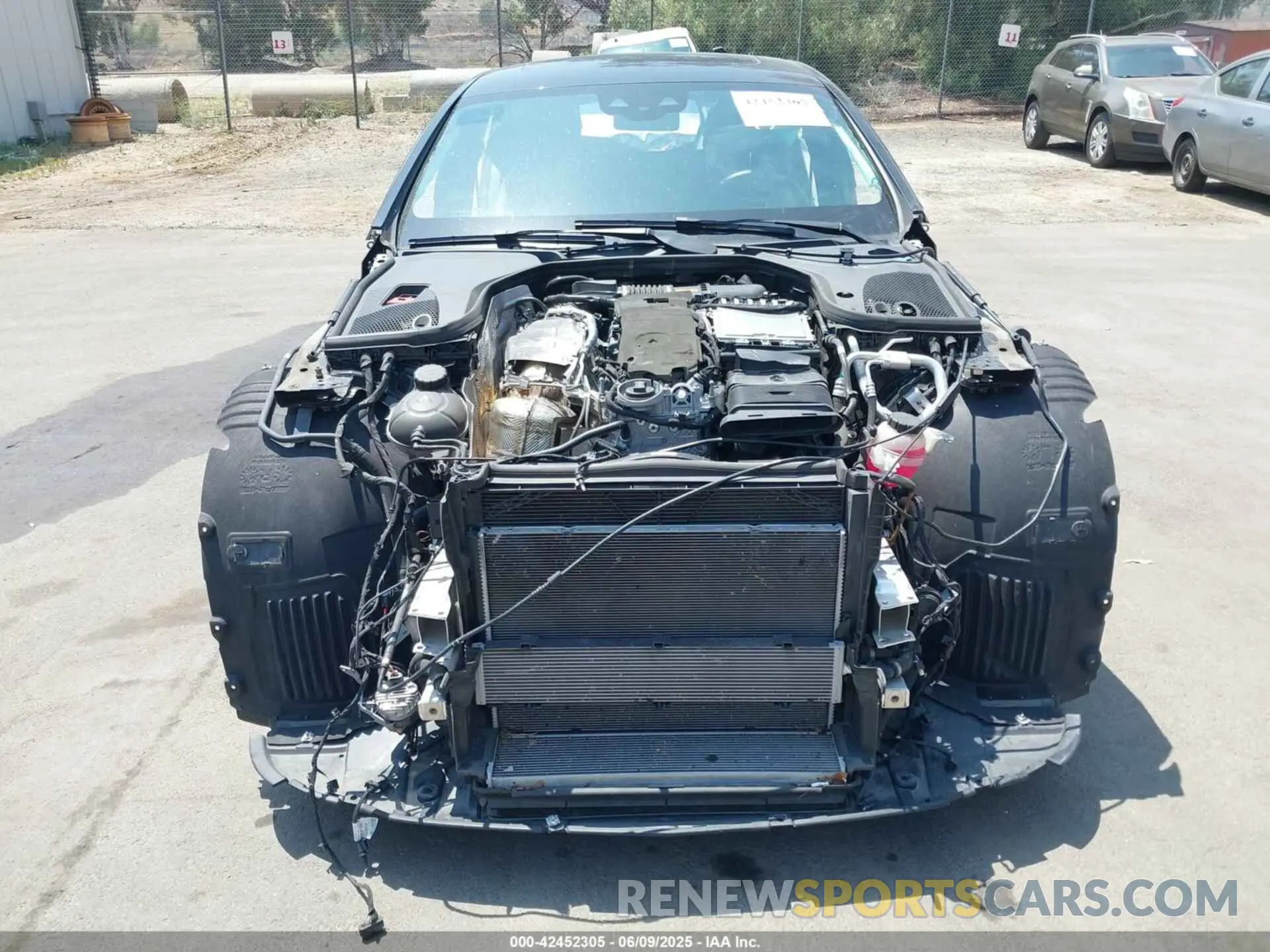 11 Photograph of a damaged car W1K7X5KB2MA036378 MERCEDES-BENZ AMG GT 43 4-DOOR COUPE 2021